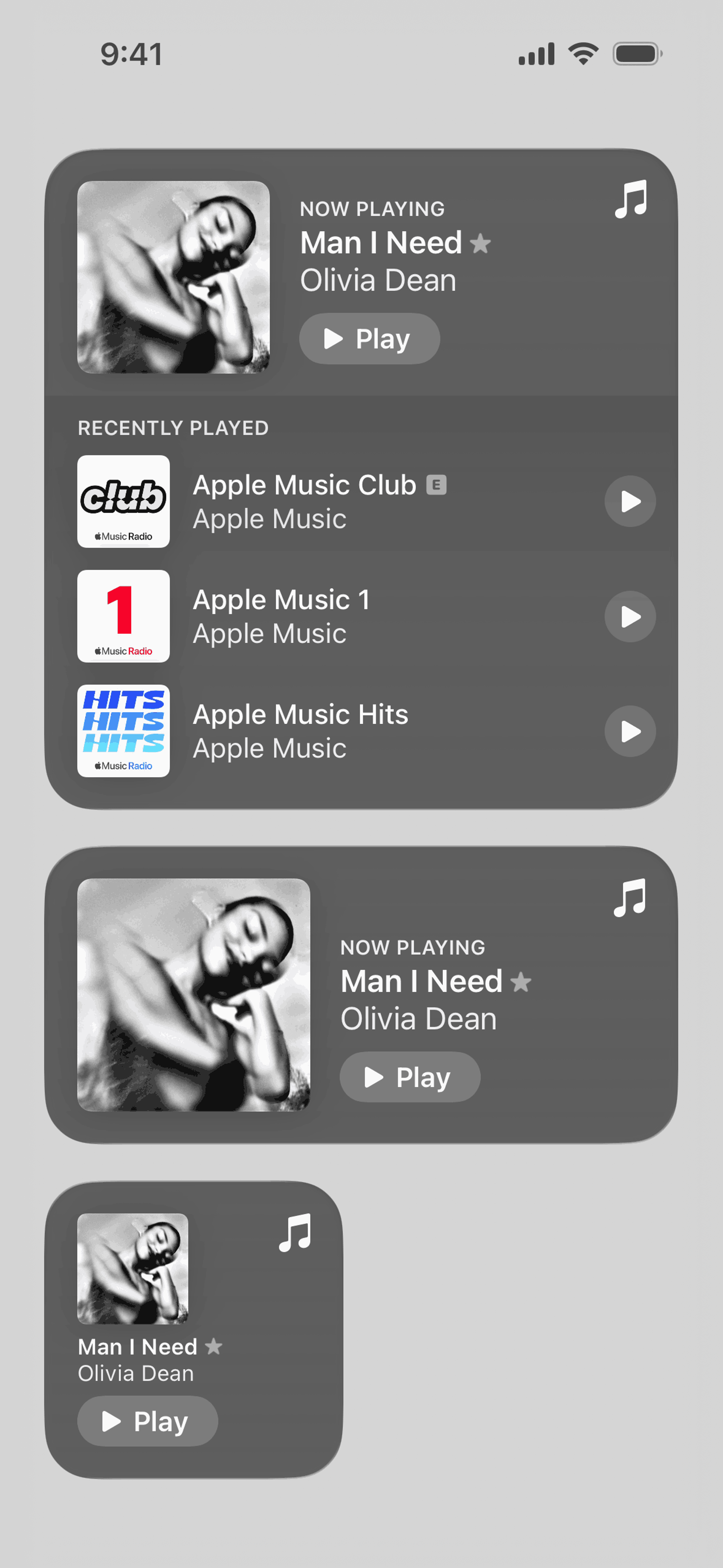 Apple Music iOS Music & Audio interface screenshot 2