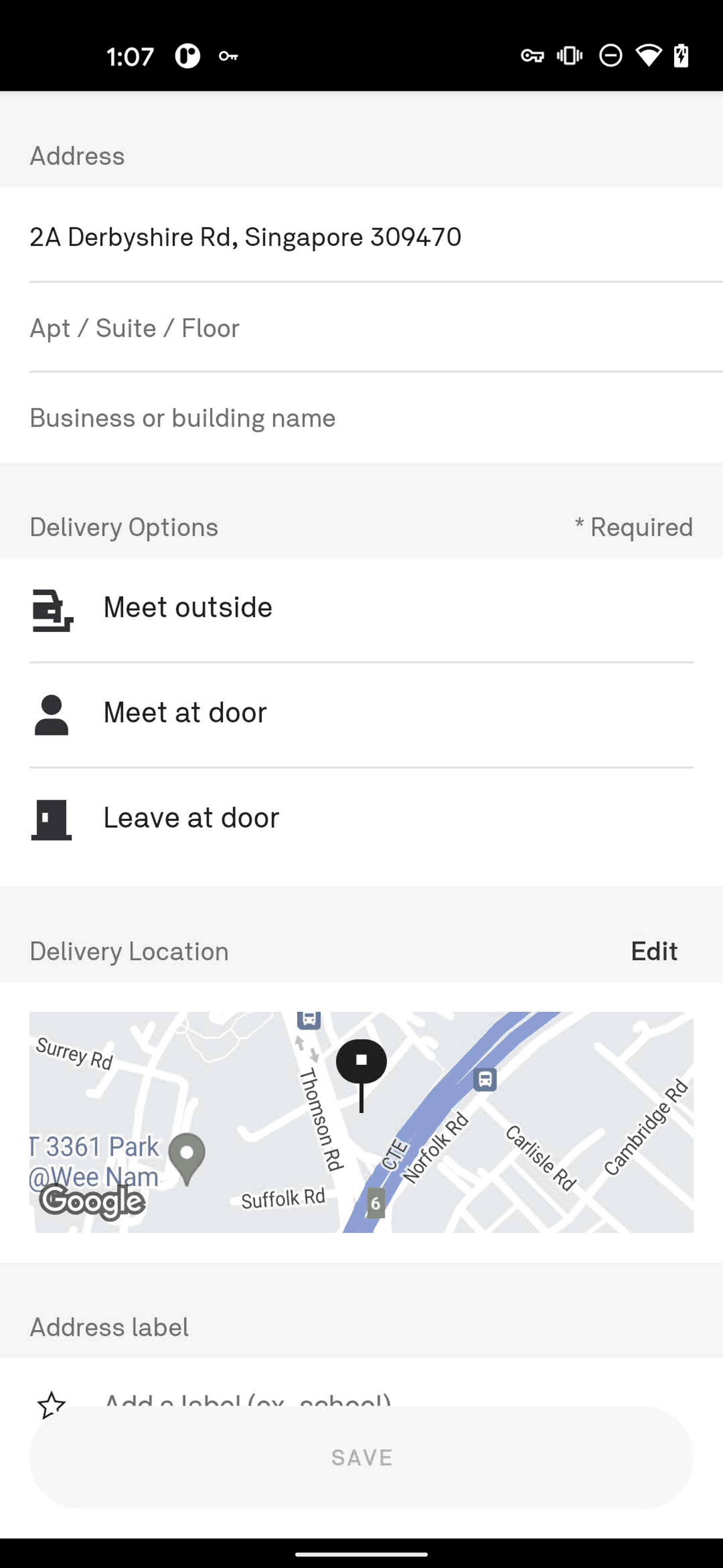 Postmates Android Food & Drink interface screenshot 17