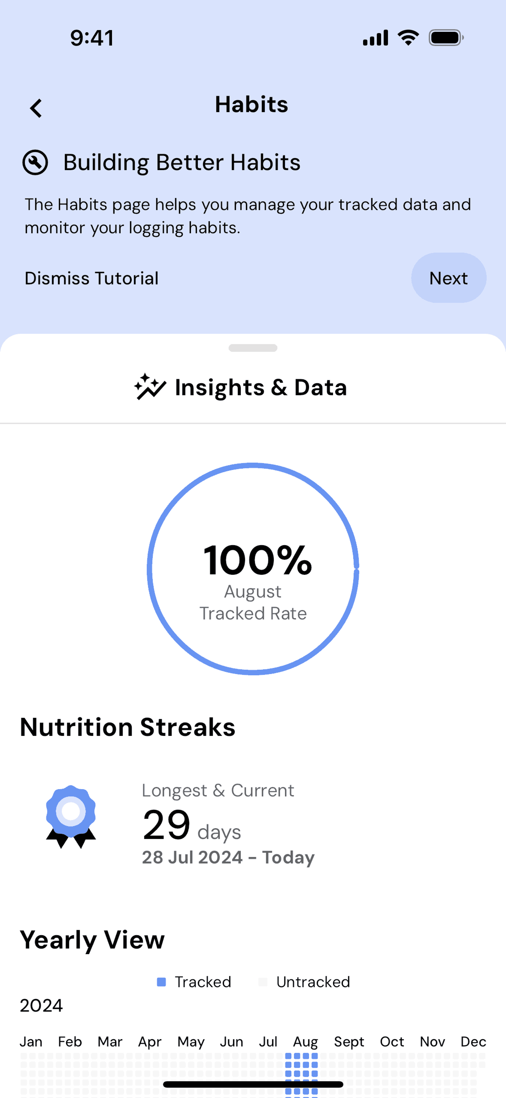 MacroFactor iOS Health & Fitness interface screenshot 6