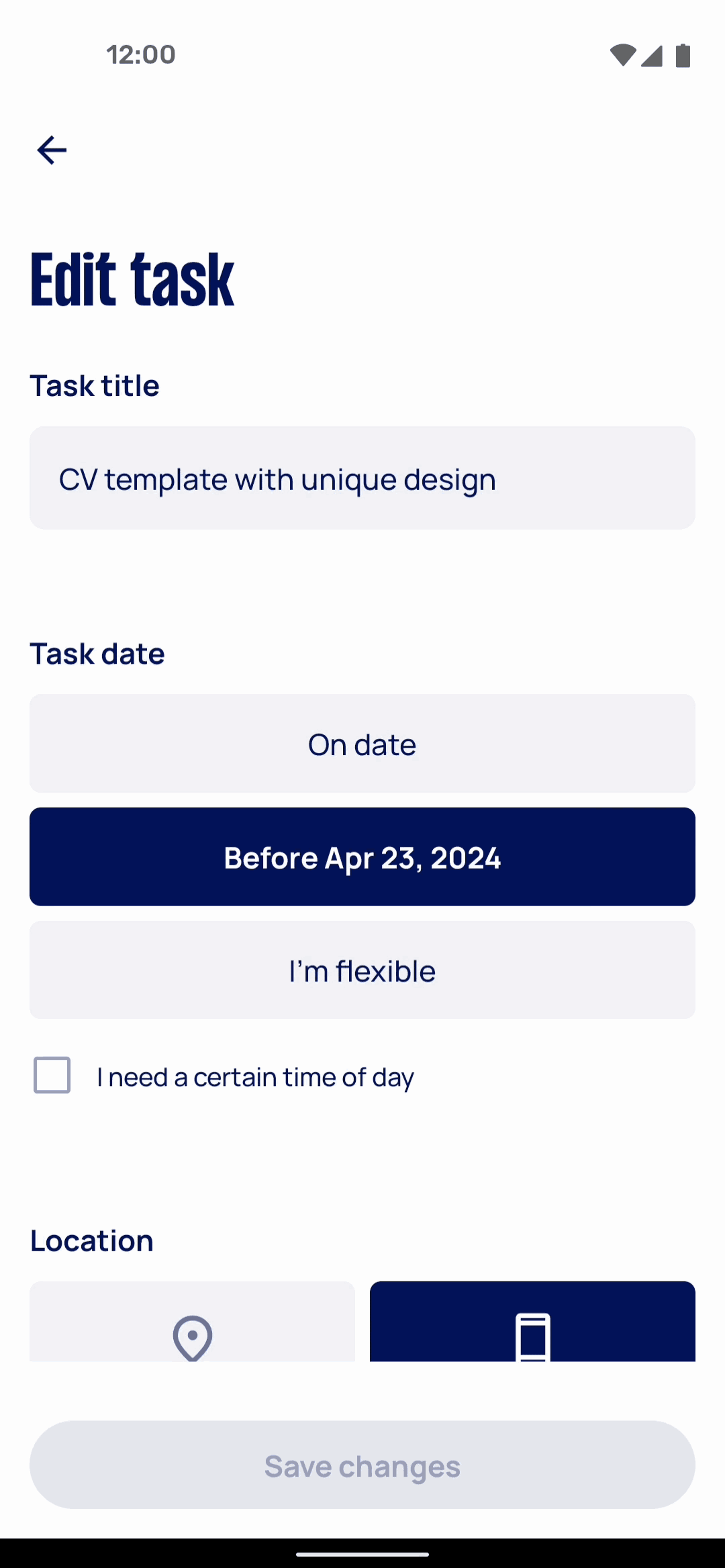 Airtasker Android Business interface screenshot 23