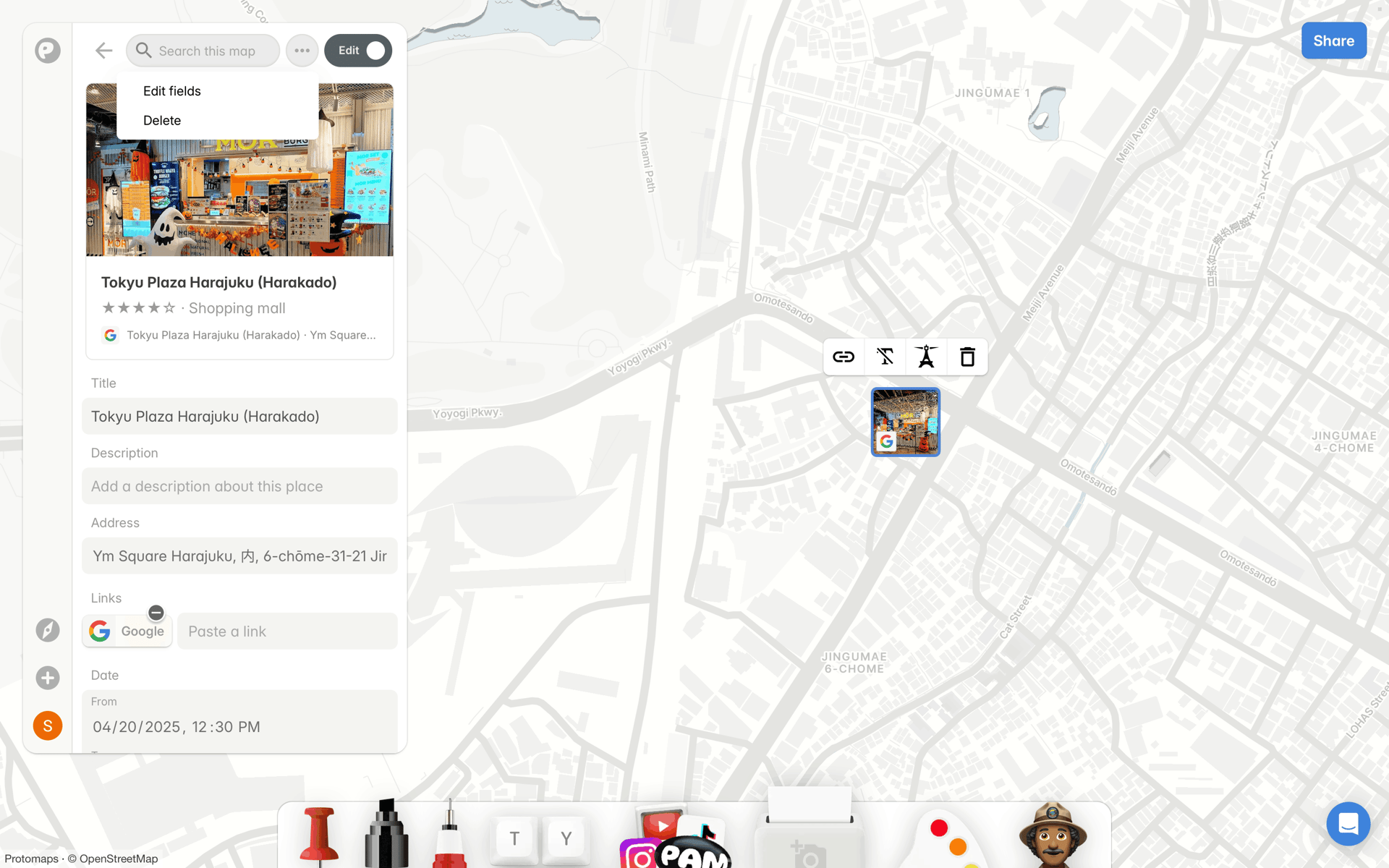 PamPam Web AI interface screenshot 18