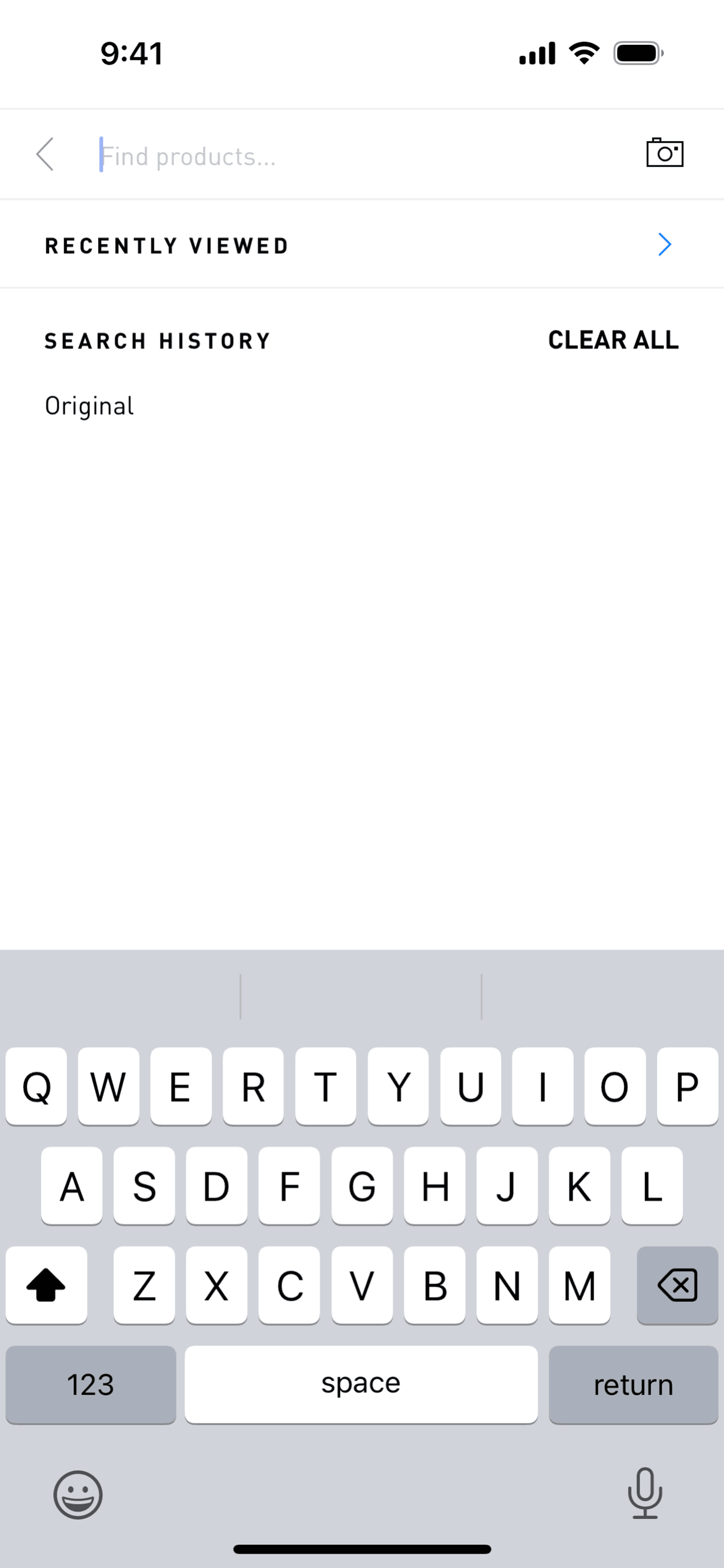 adidas iOS Shopping interface screenshot 6
