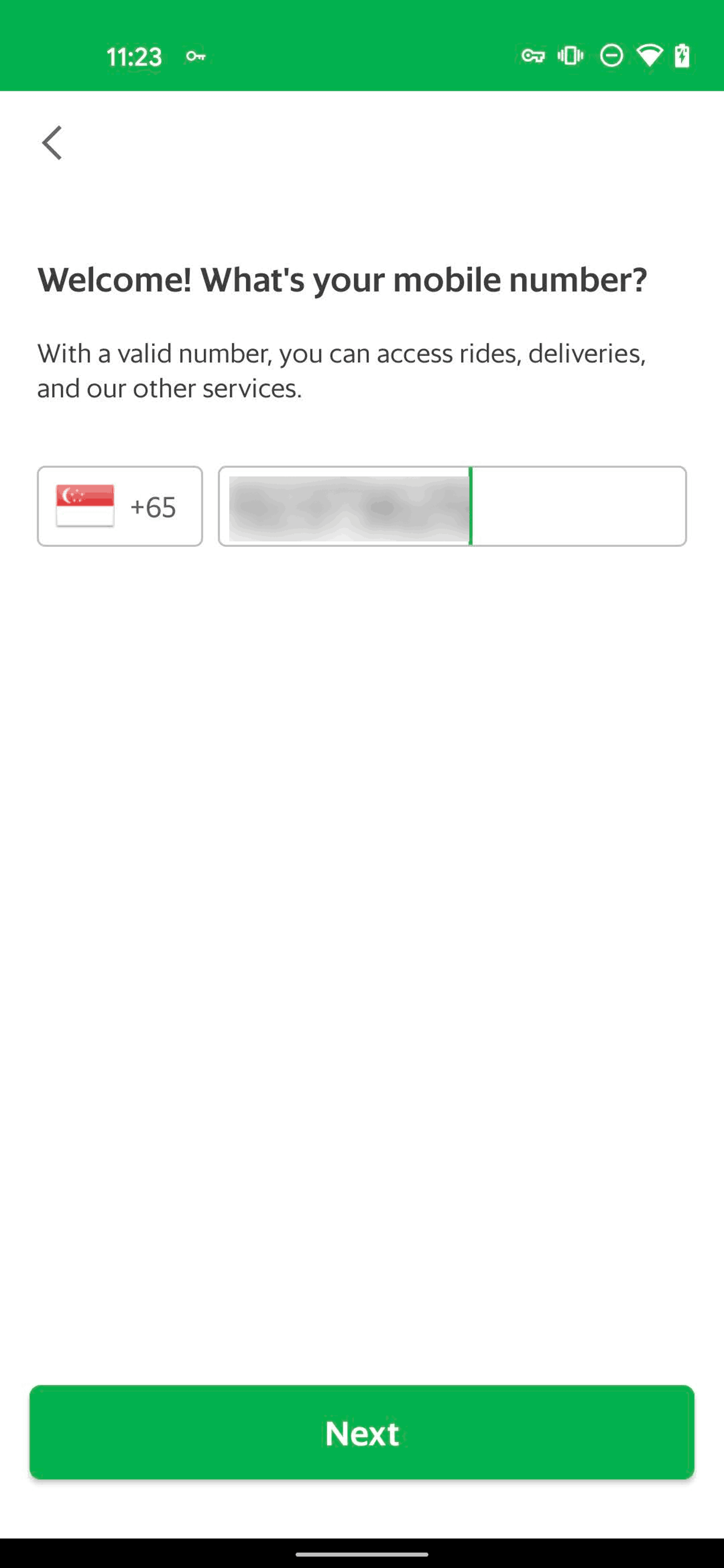 Grab Android Finance interface screenshot 6