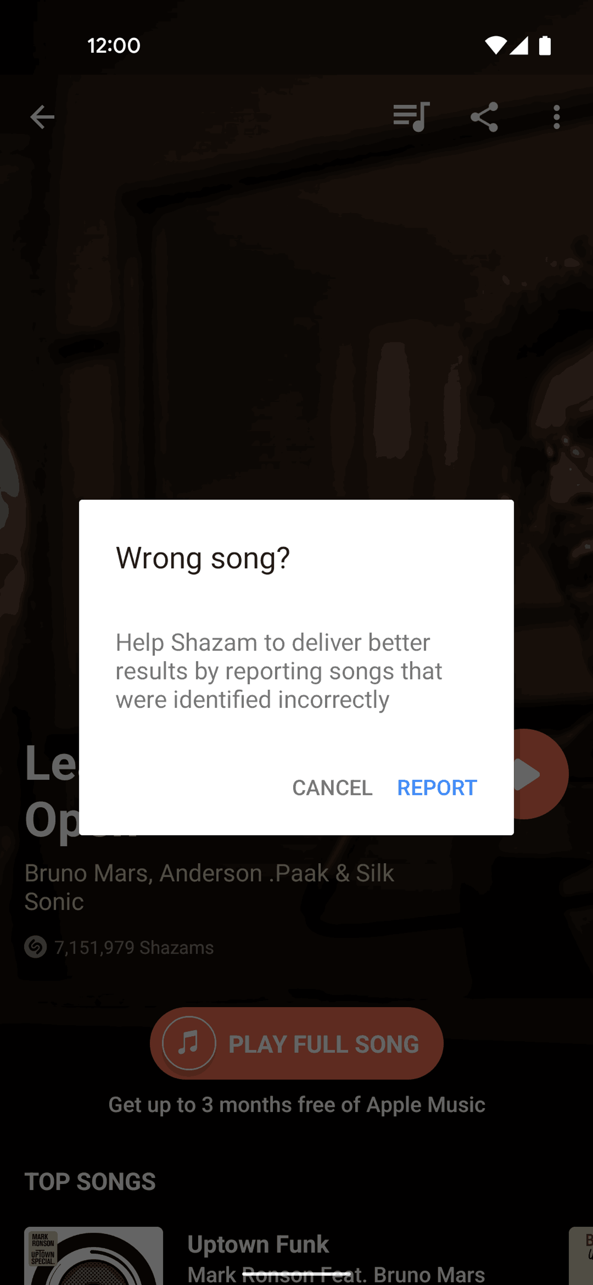 Shazam Android Music & Audio interface screenshot 13