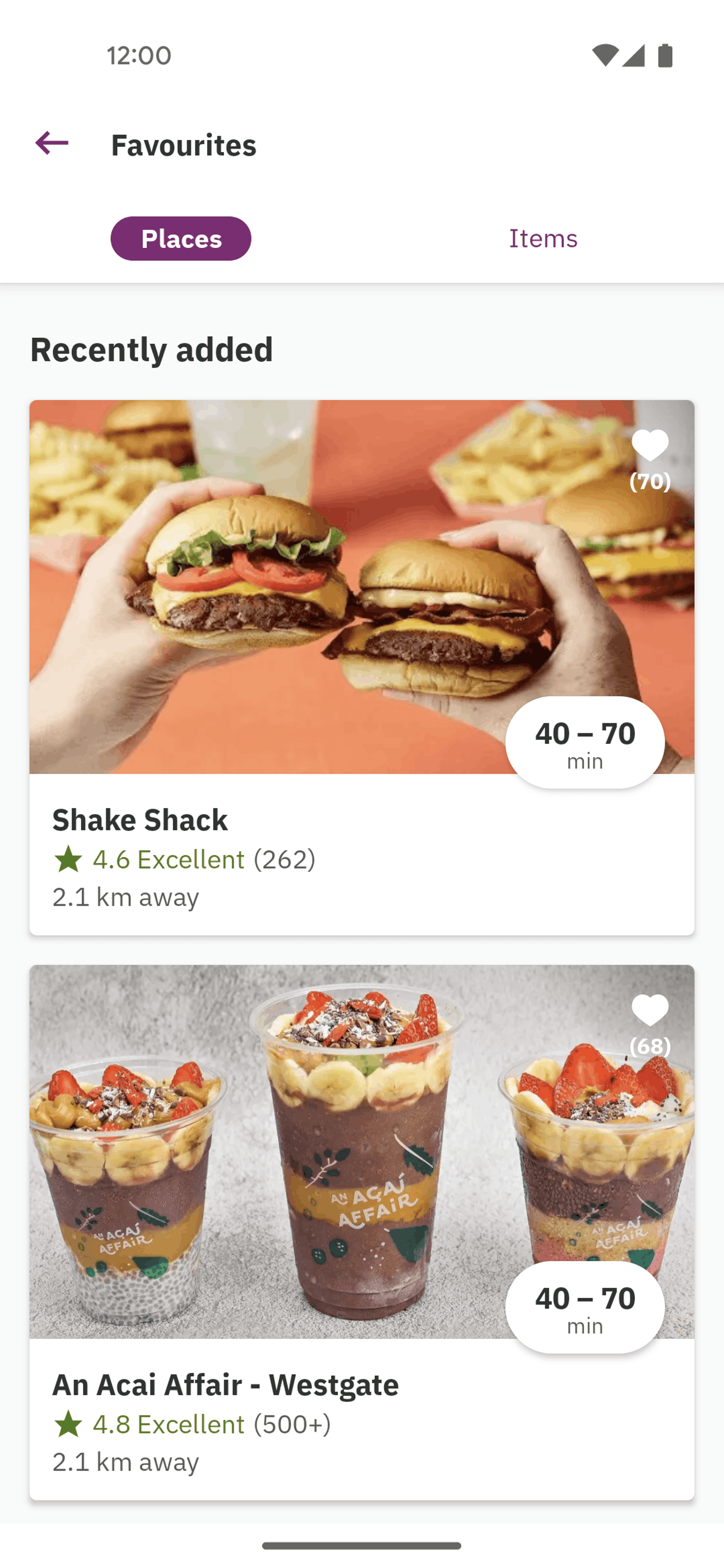 Deliveroo Android Food & Drink interface screenshot 18
