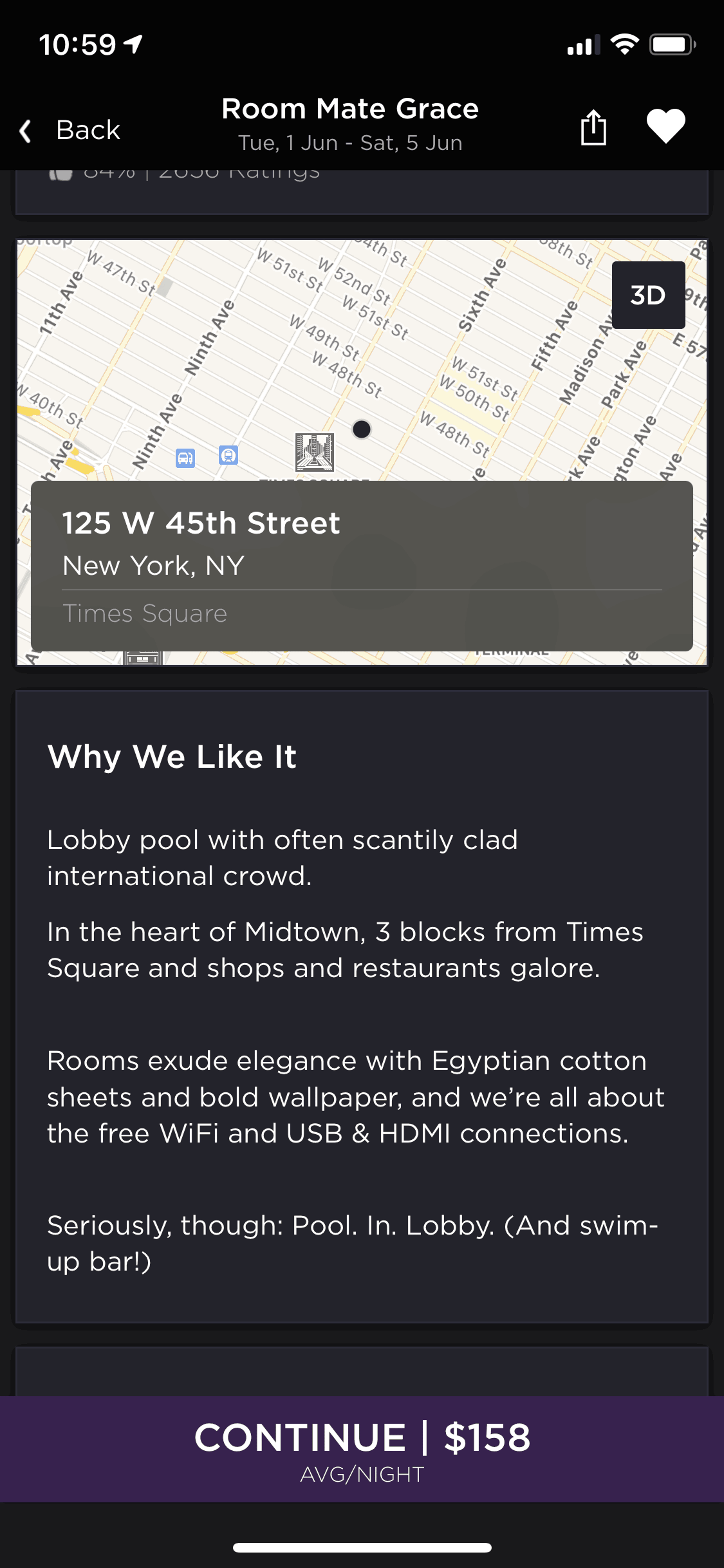 HotelTonight iOS Travel & Transportation interface screenshot 17