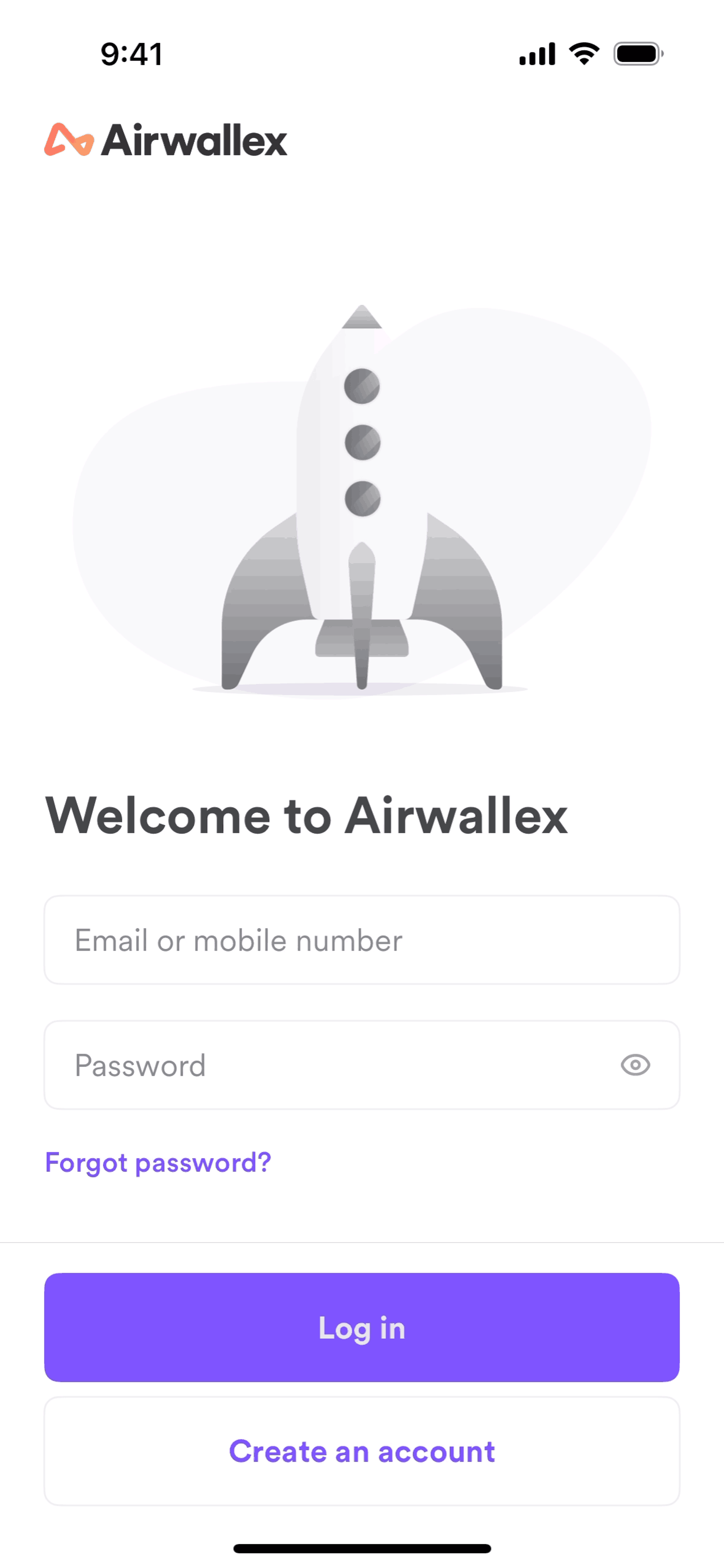 Airwallex iOS Finance interface screenshot 20
