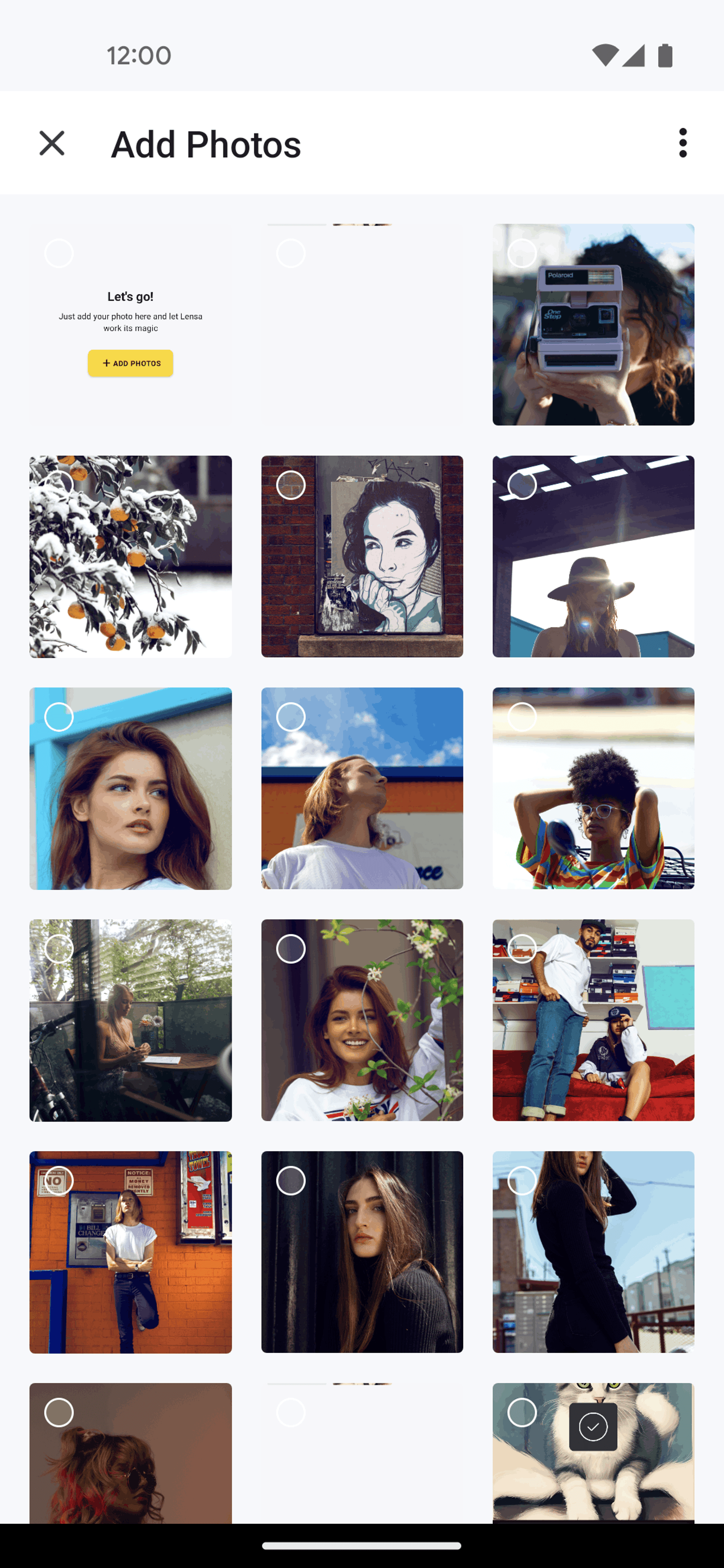 Lensa AI Android Photo & Video interface screenshot 12