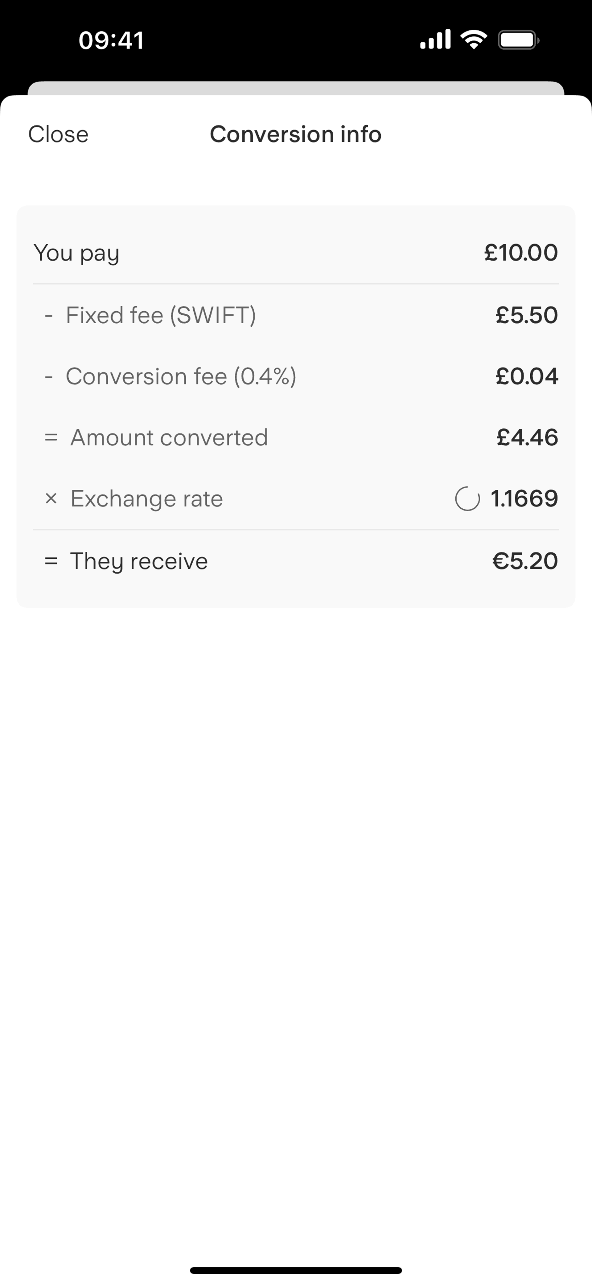 Starling Bank iOS Finance interface screenshot 19