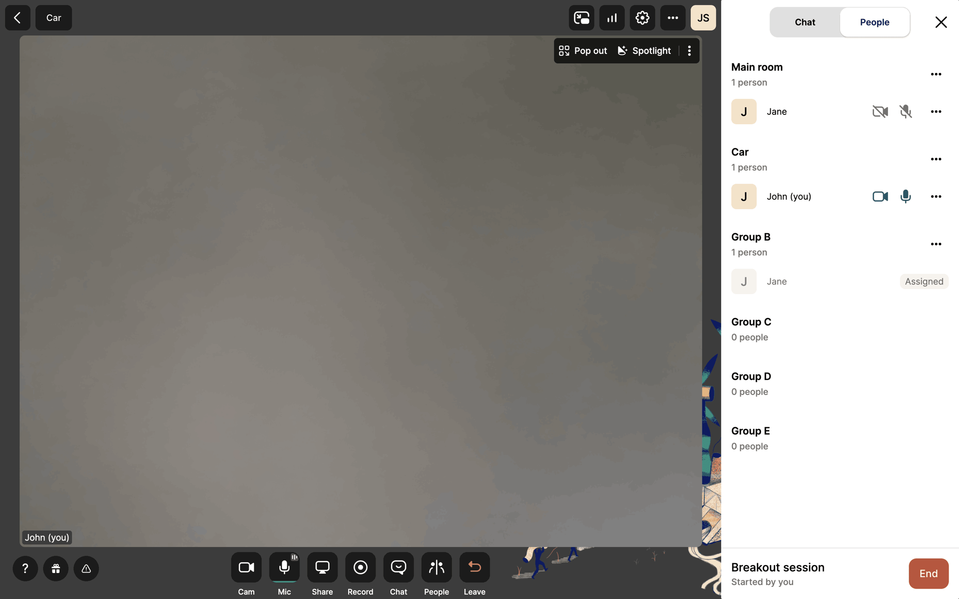Whereby Web Business interface screenshot 19
