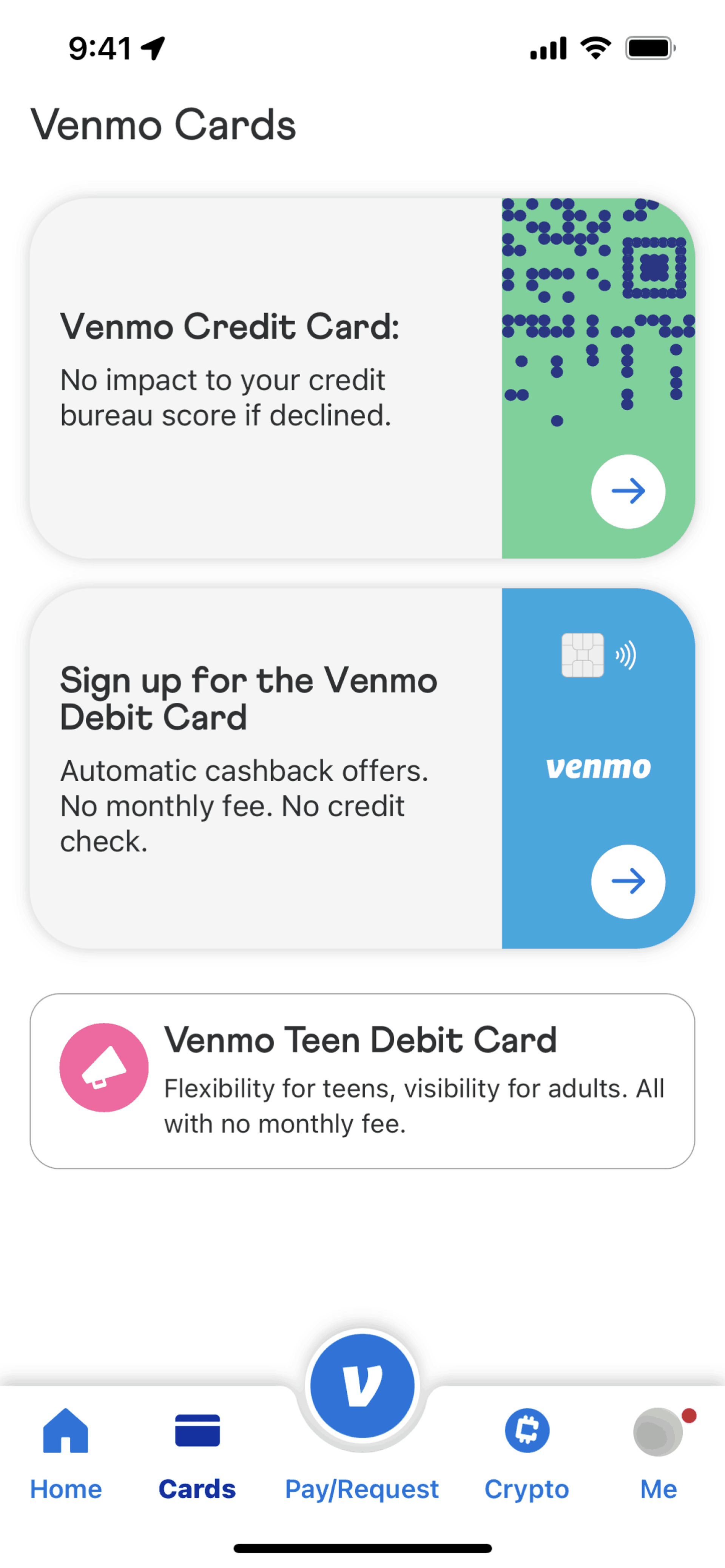 Venmo iOS Finance interface screenshot 18