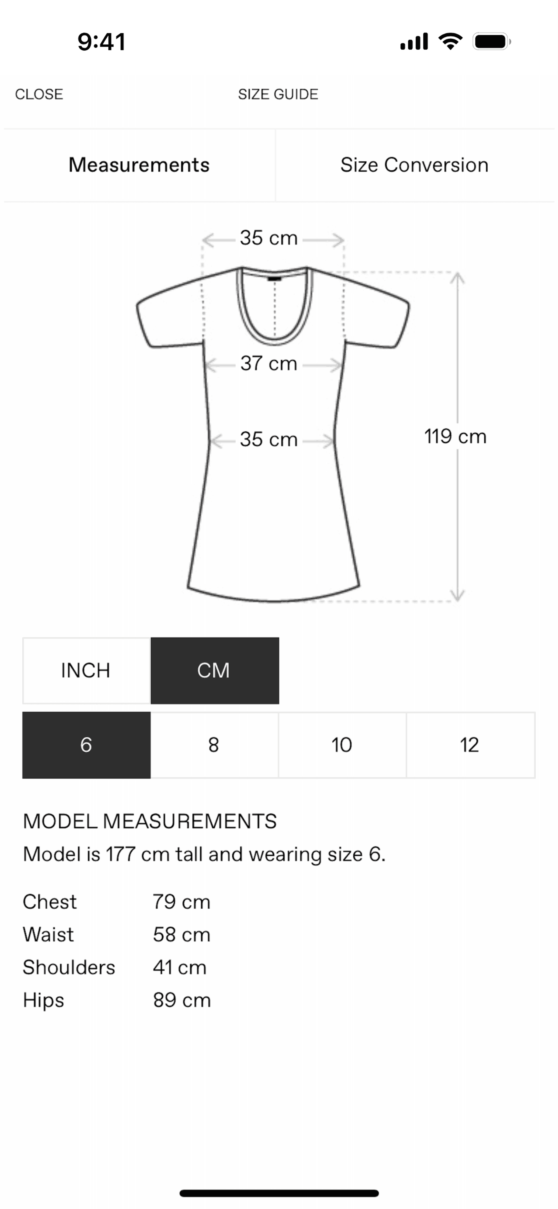 SSENSE iOS Shopping interface screenshot 11