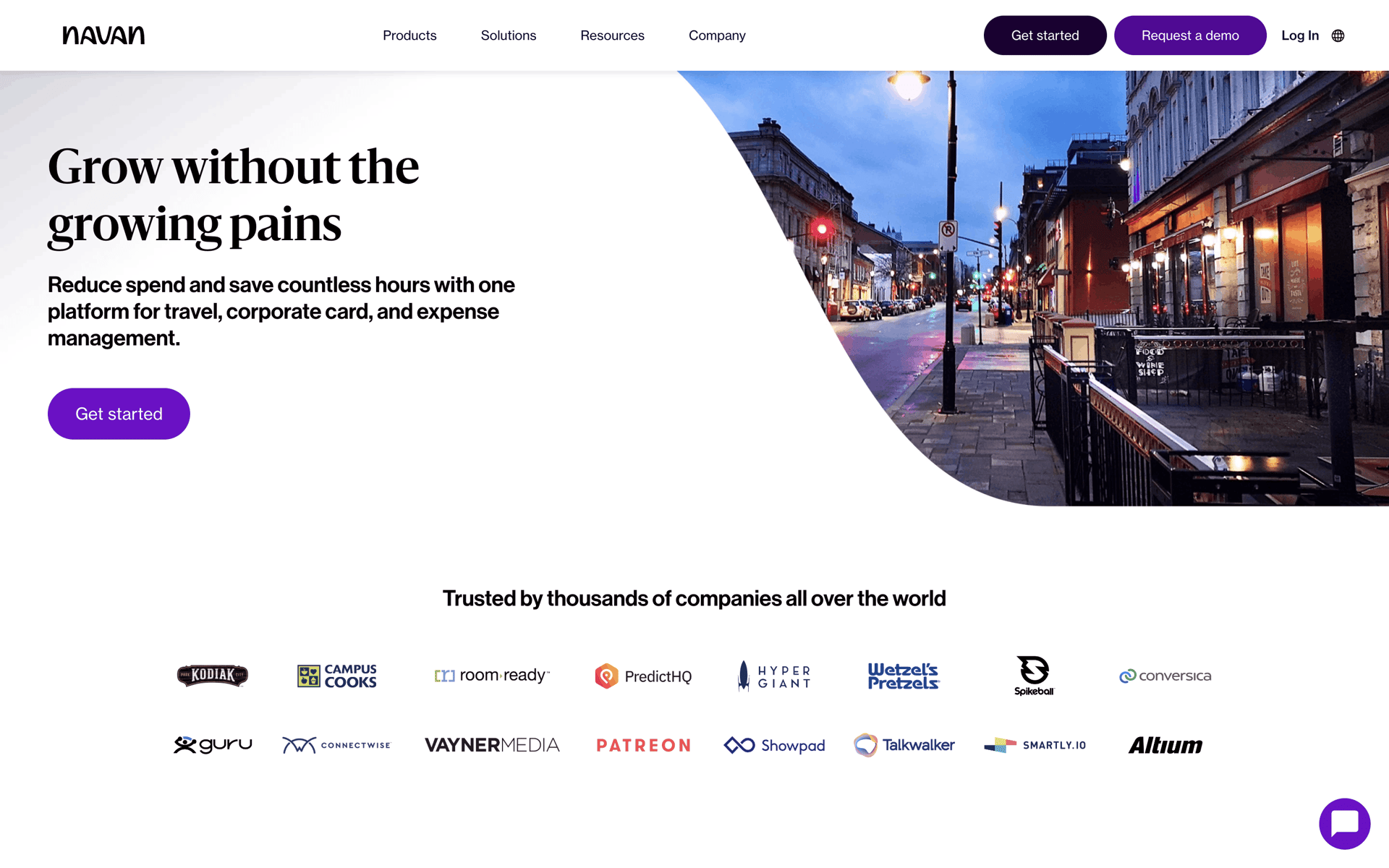 Navan Web Business interface screenshot 11