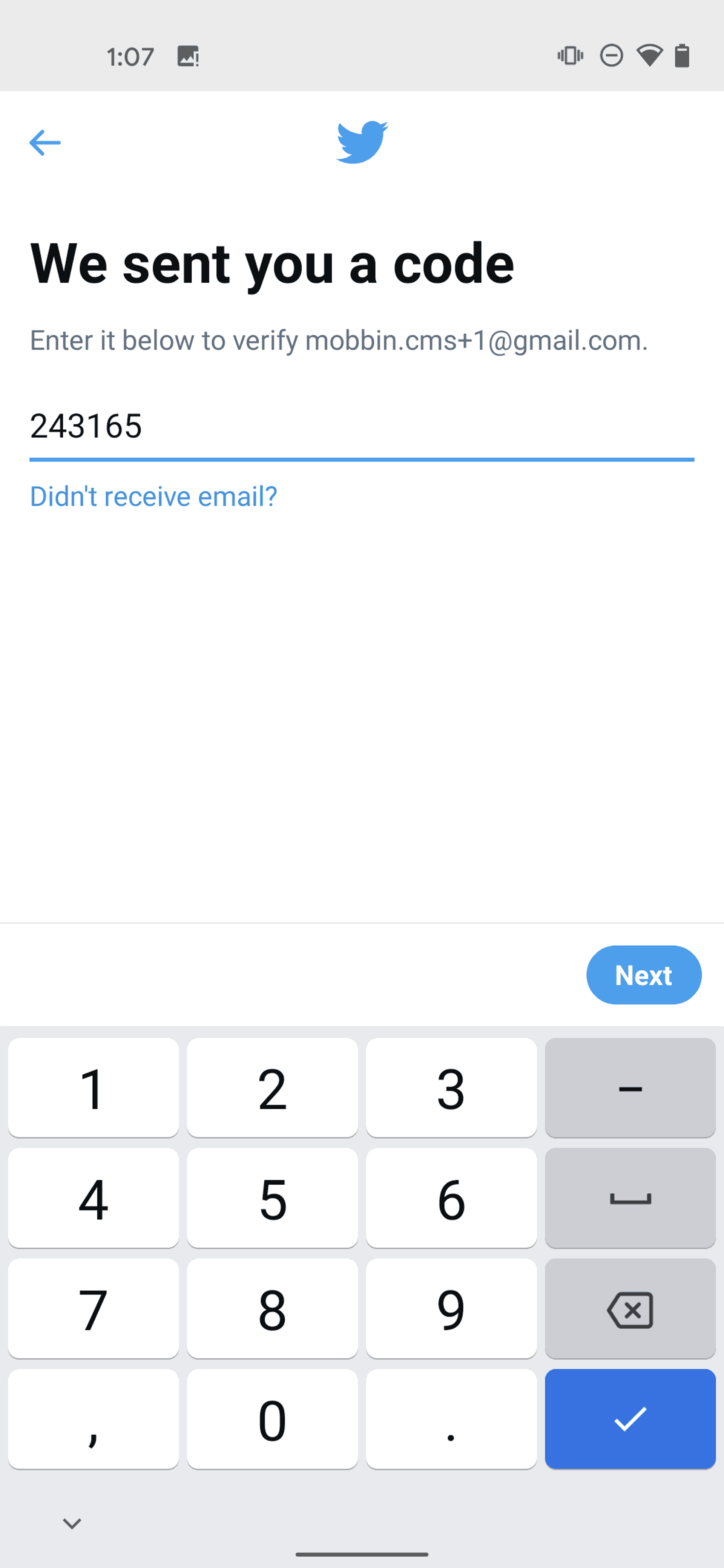Twitter Android Social Networking interface screenshot 8