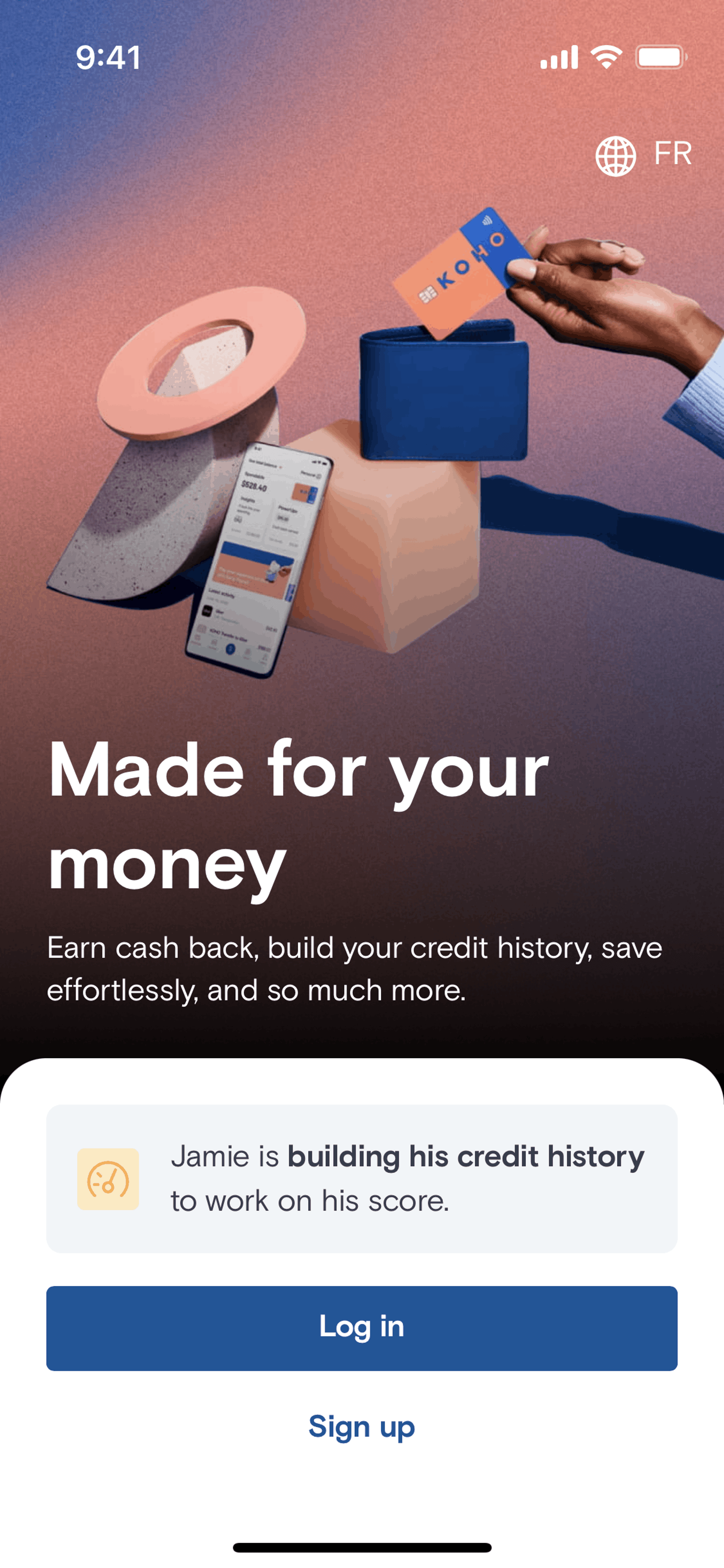 KOHO iOS Finance interface screenshot 3