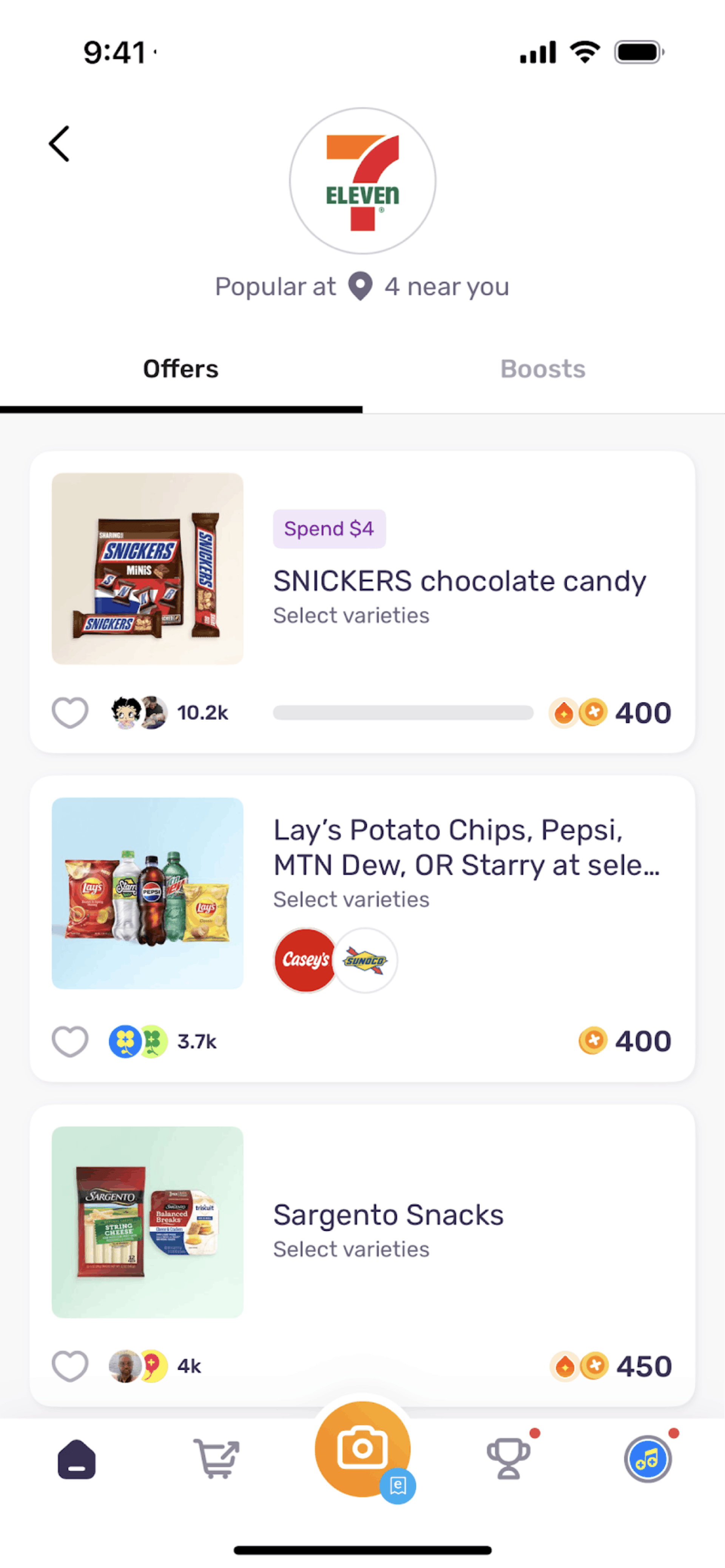Fetch iOS Shopping interface screenshot 17