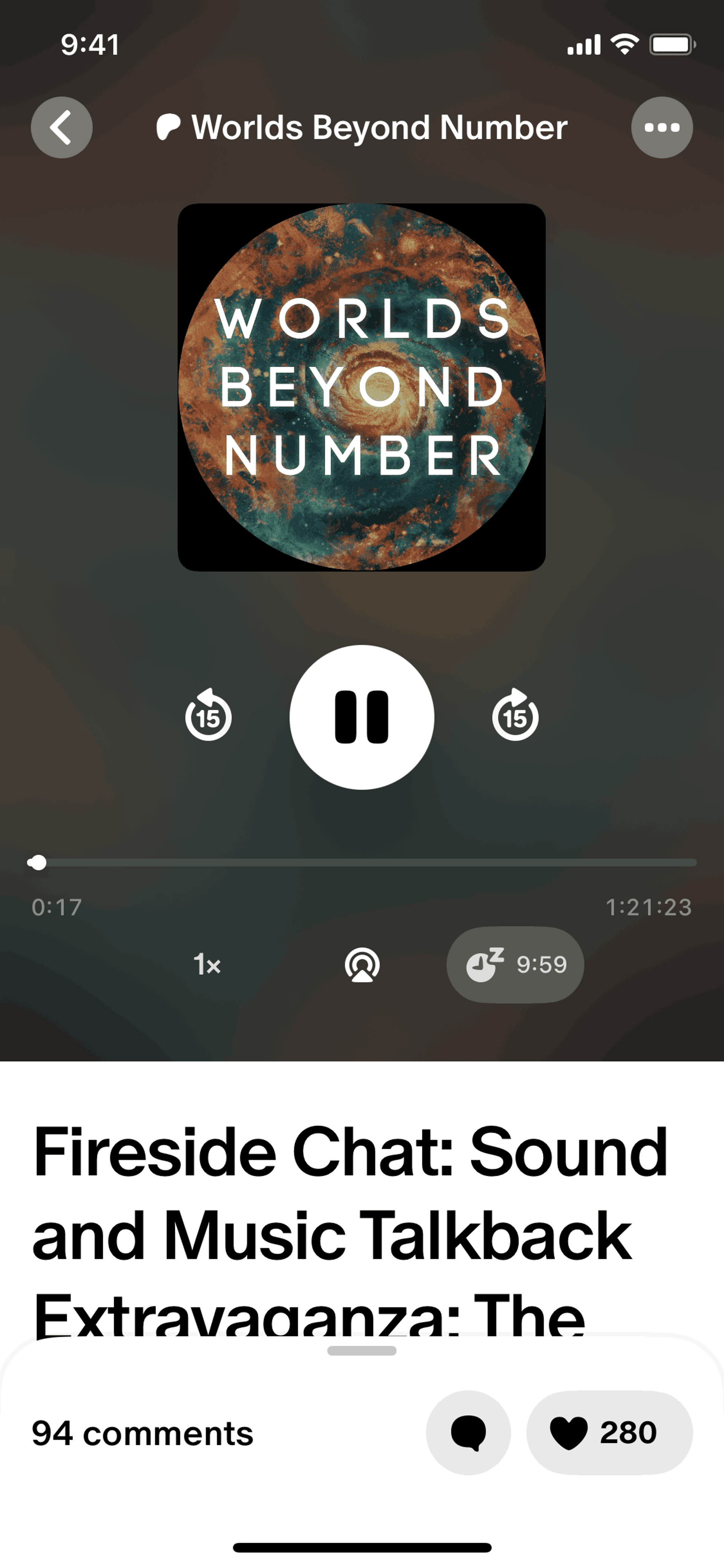 Entertainment app screen 4