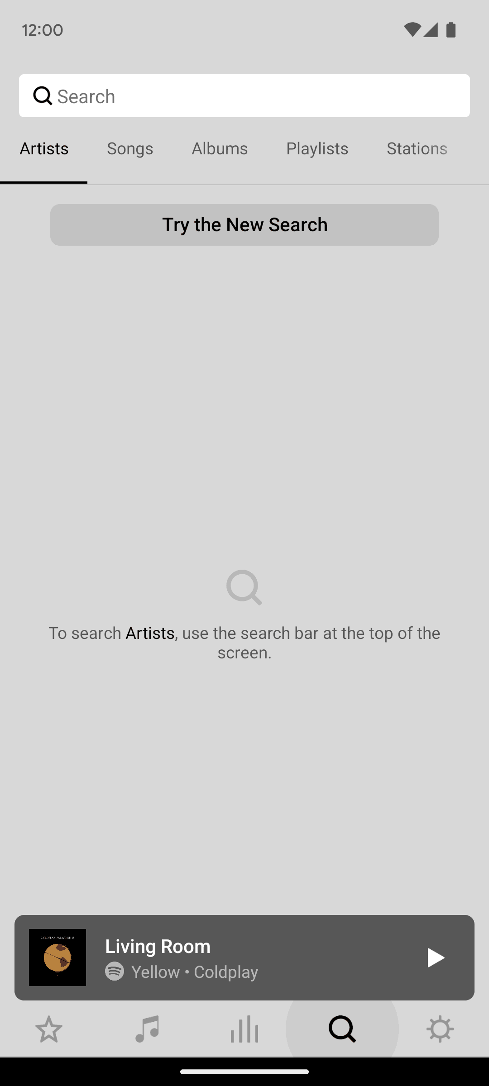 Sonos Android Music & Audio interface screenshot 13