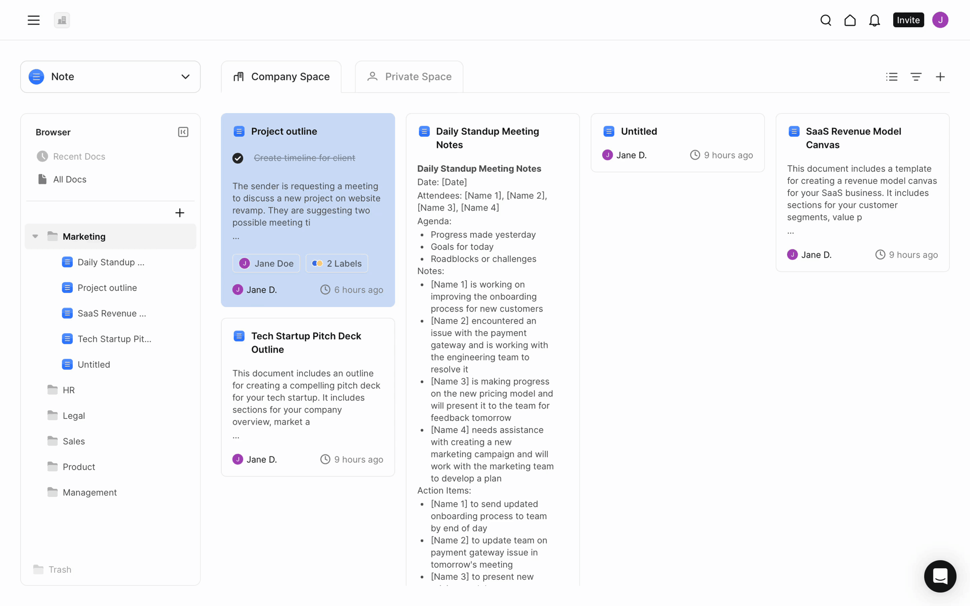 Frame Web AI interface screenshot 6