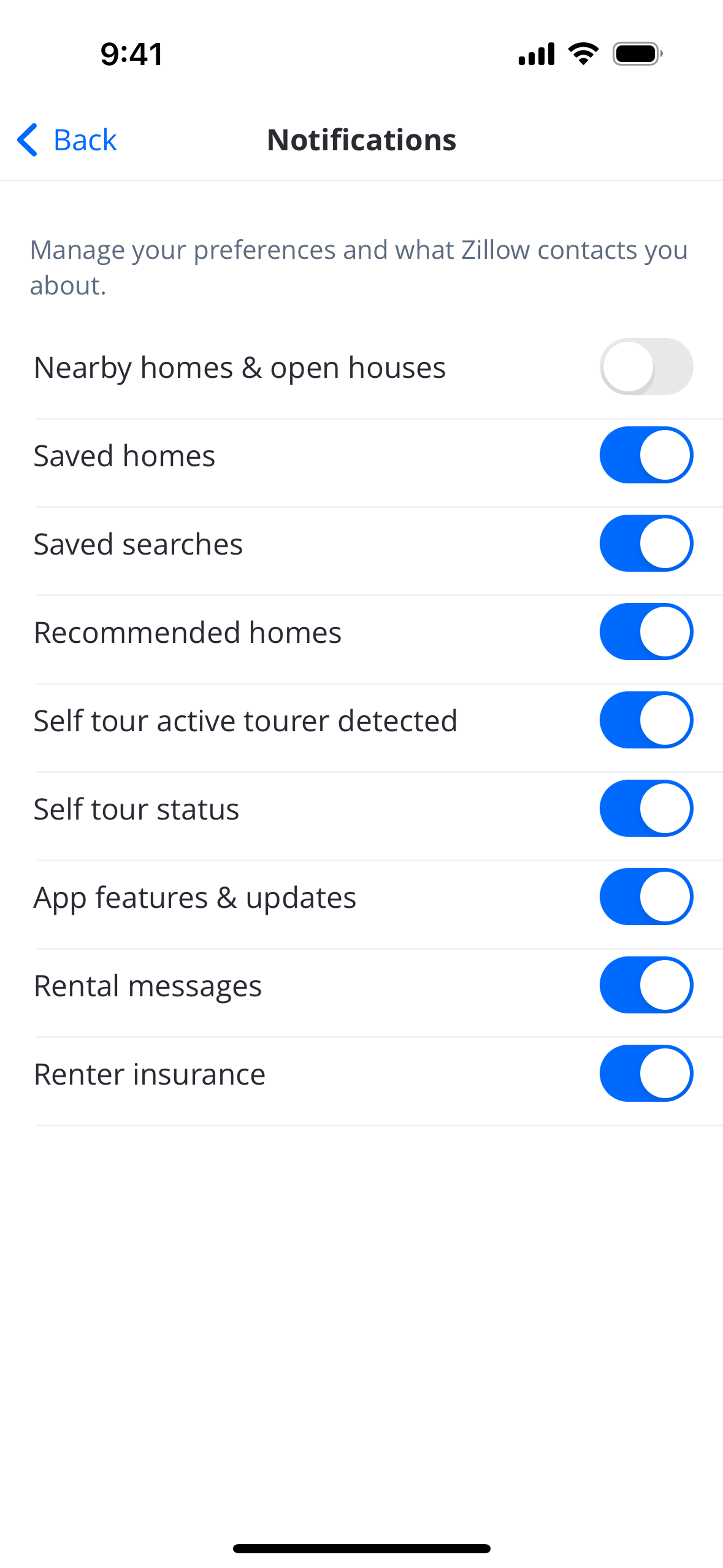 Zillow iOS Real Estate interface screenshot 17