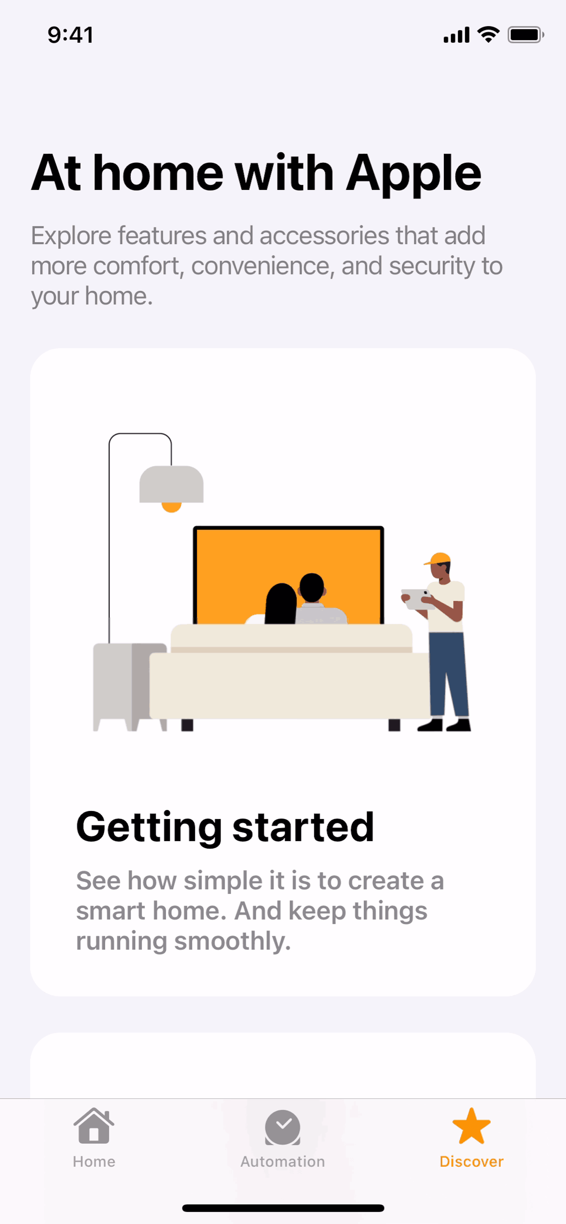 Apple Home iOS Lifestyle interface screenshot 8