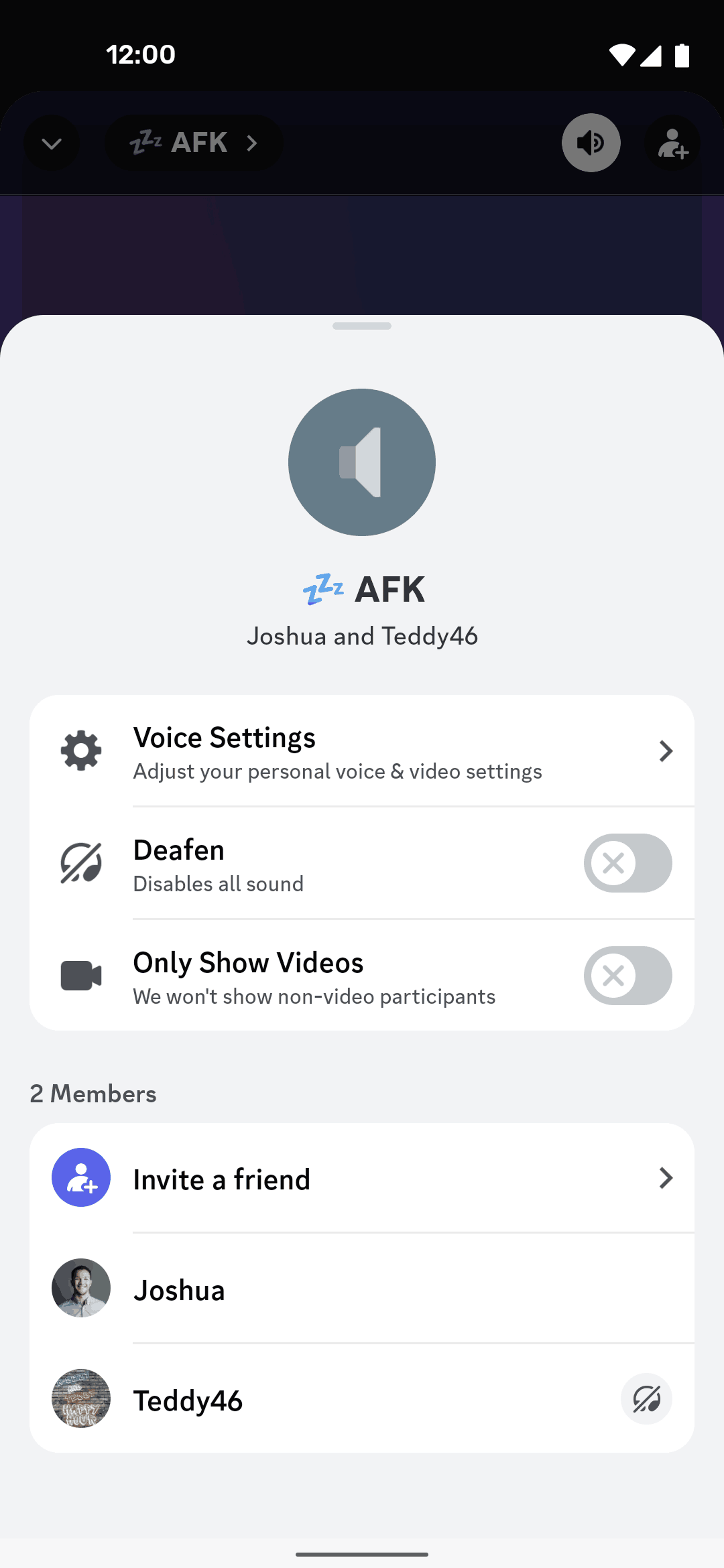 Discord Android Social Networking interface screenshot 6