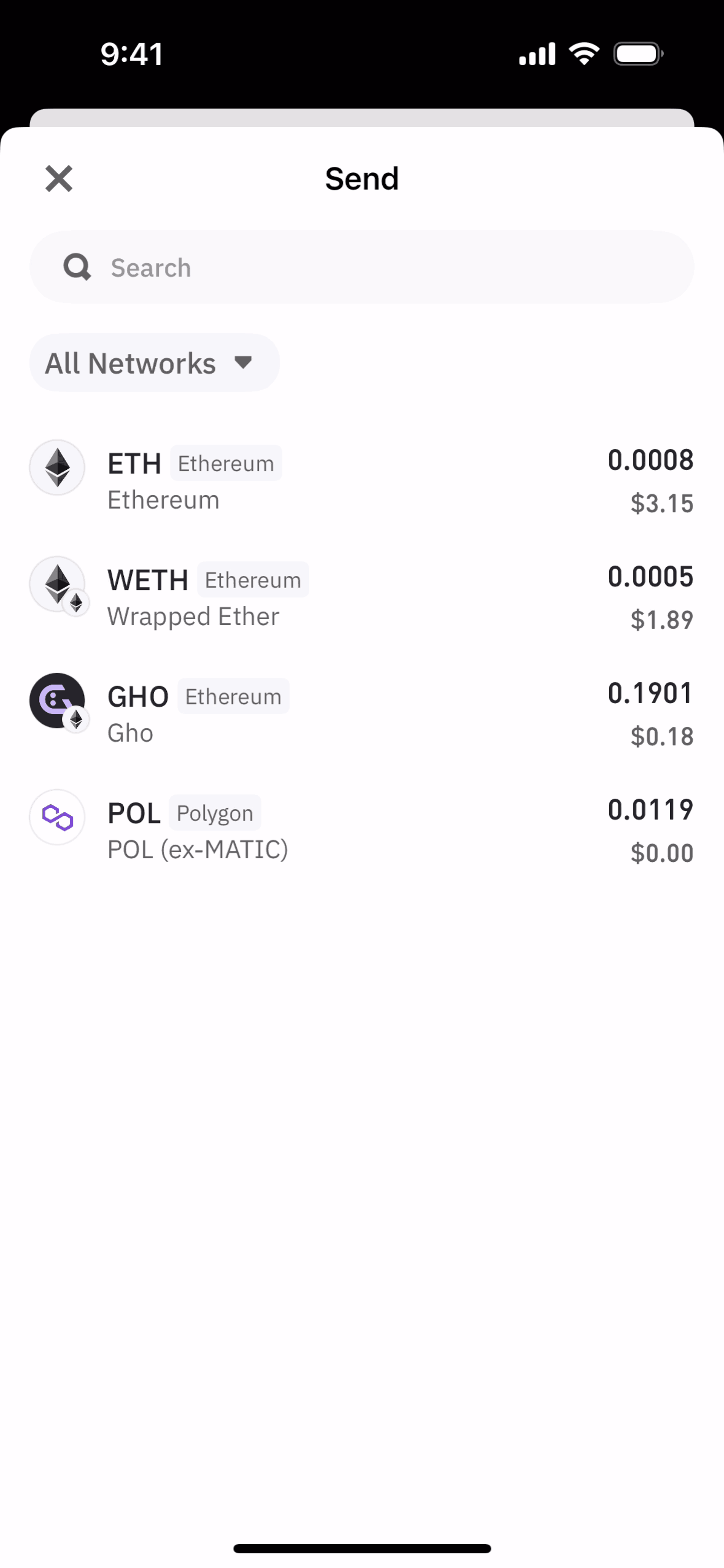 Trust Wallet iOS Crypto & Web3 interface screenshot 18