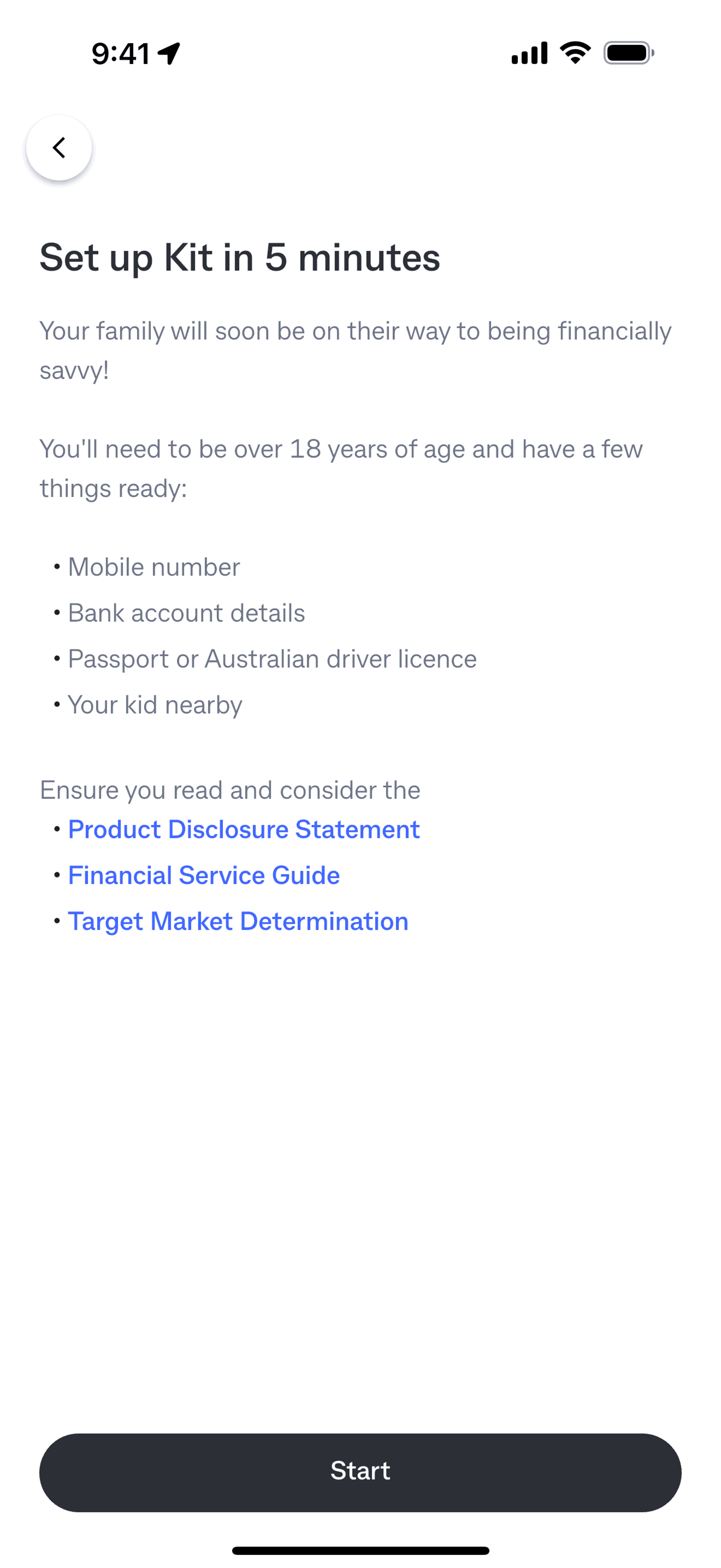 Kit iOS Finance interface screenshot 2