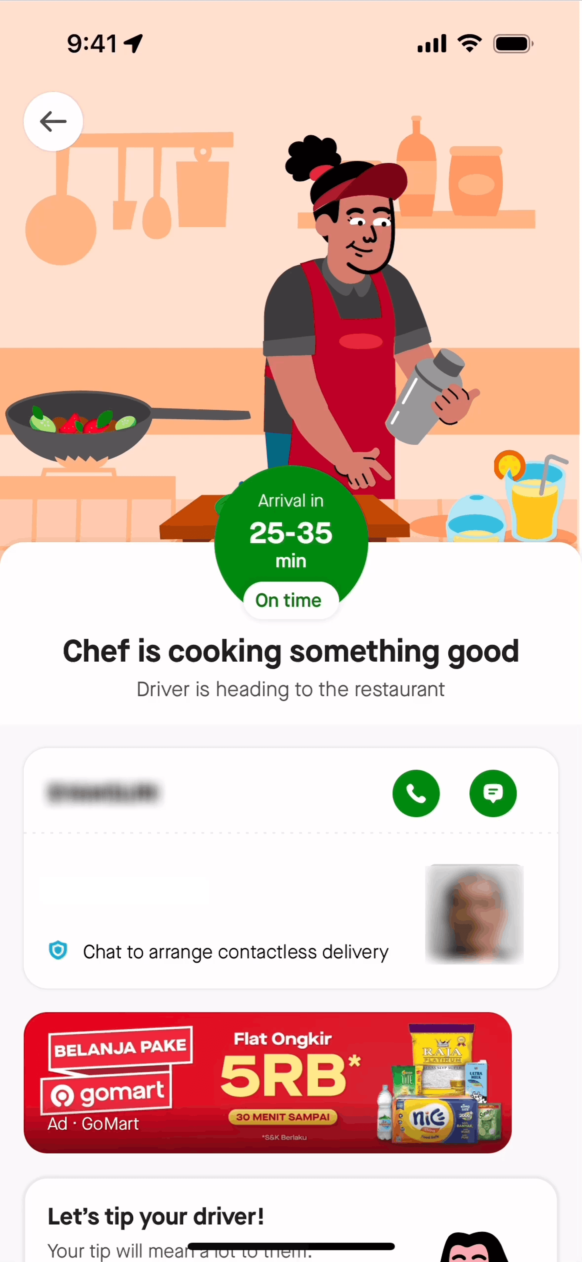 Gojek iOS Travel & Transportation interface screenshot 6