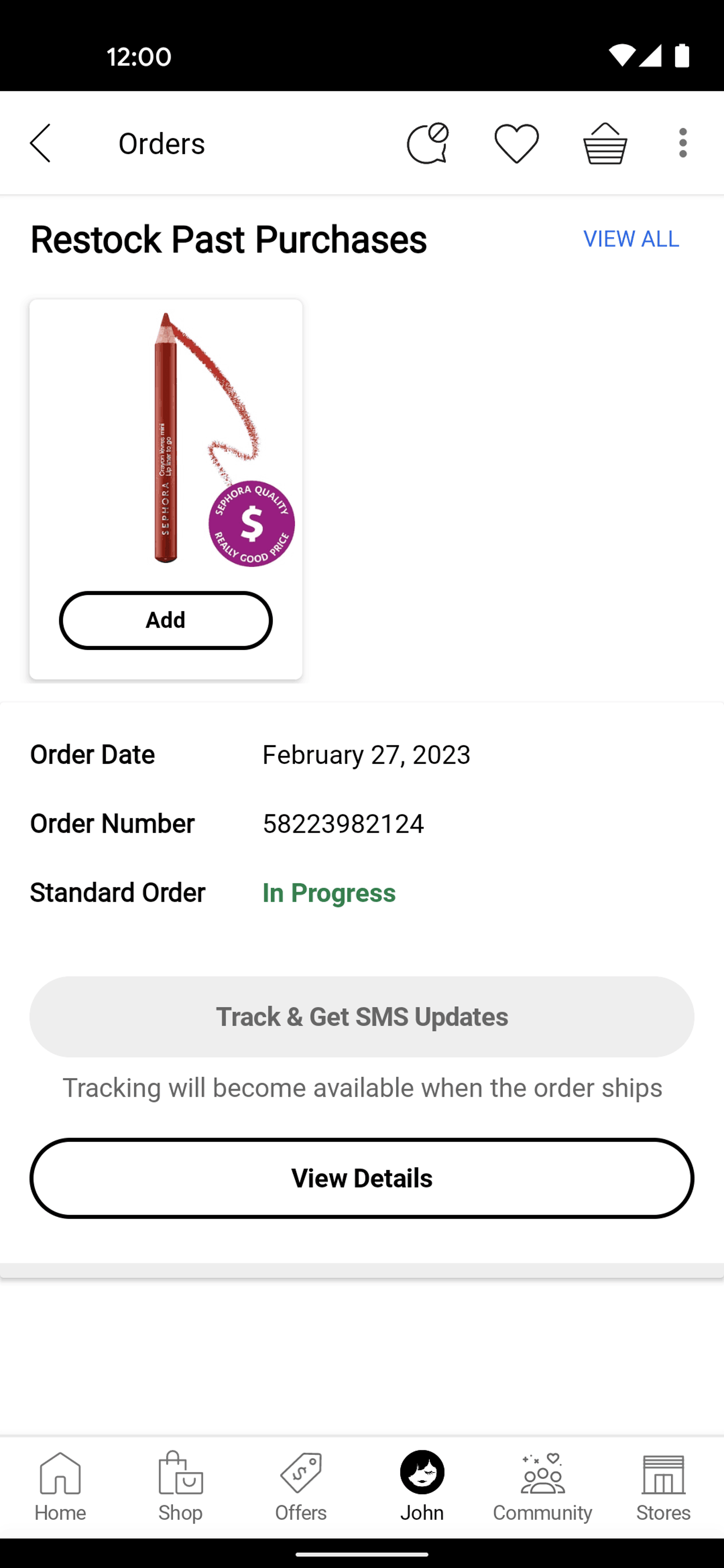 Sephora Android Shopping interface screenshot 21
