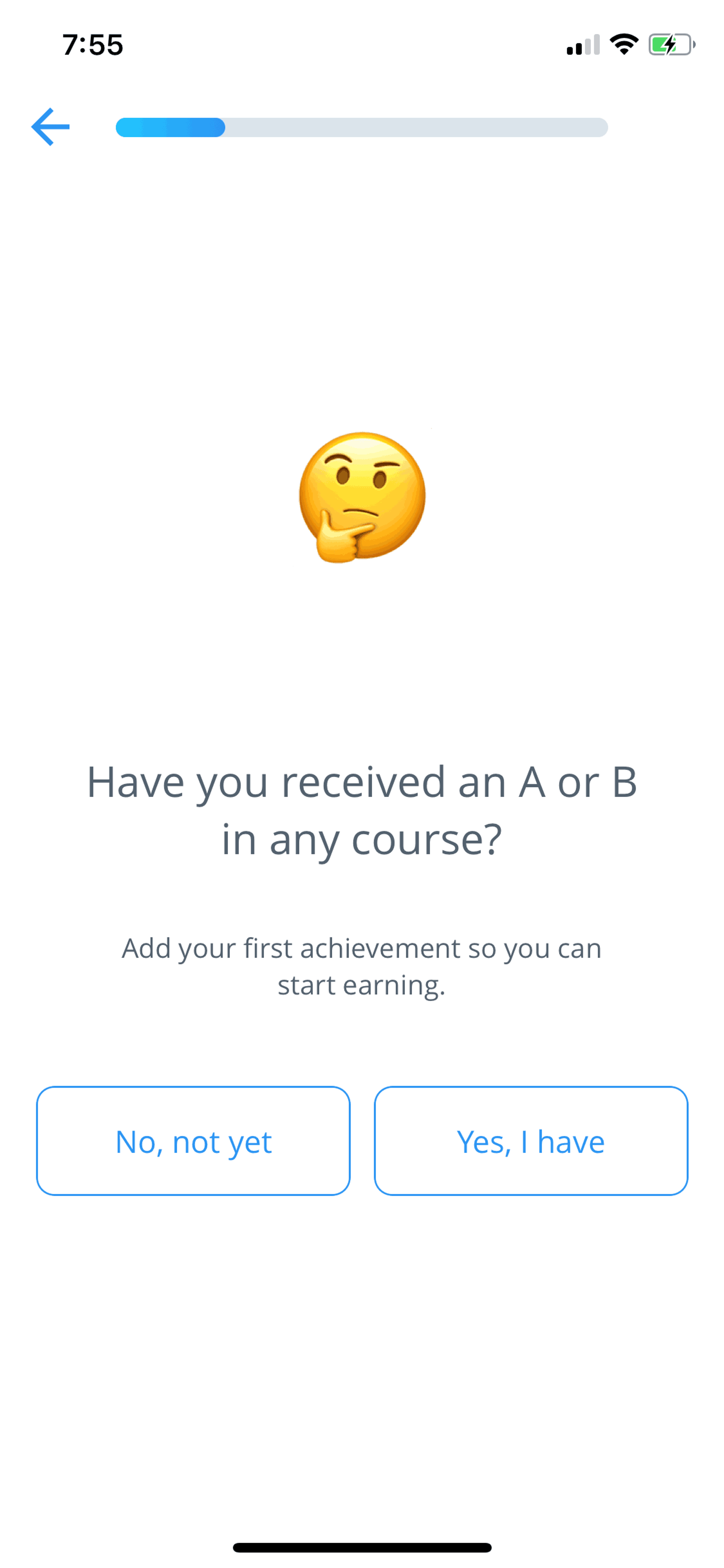 RaiseMe iOS Education interface screenshot 12