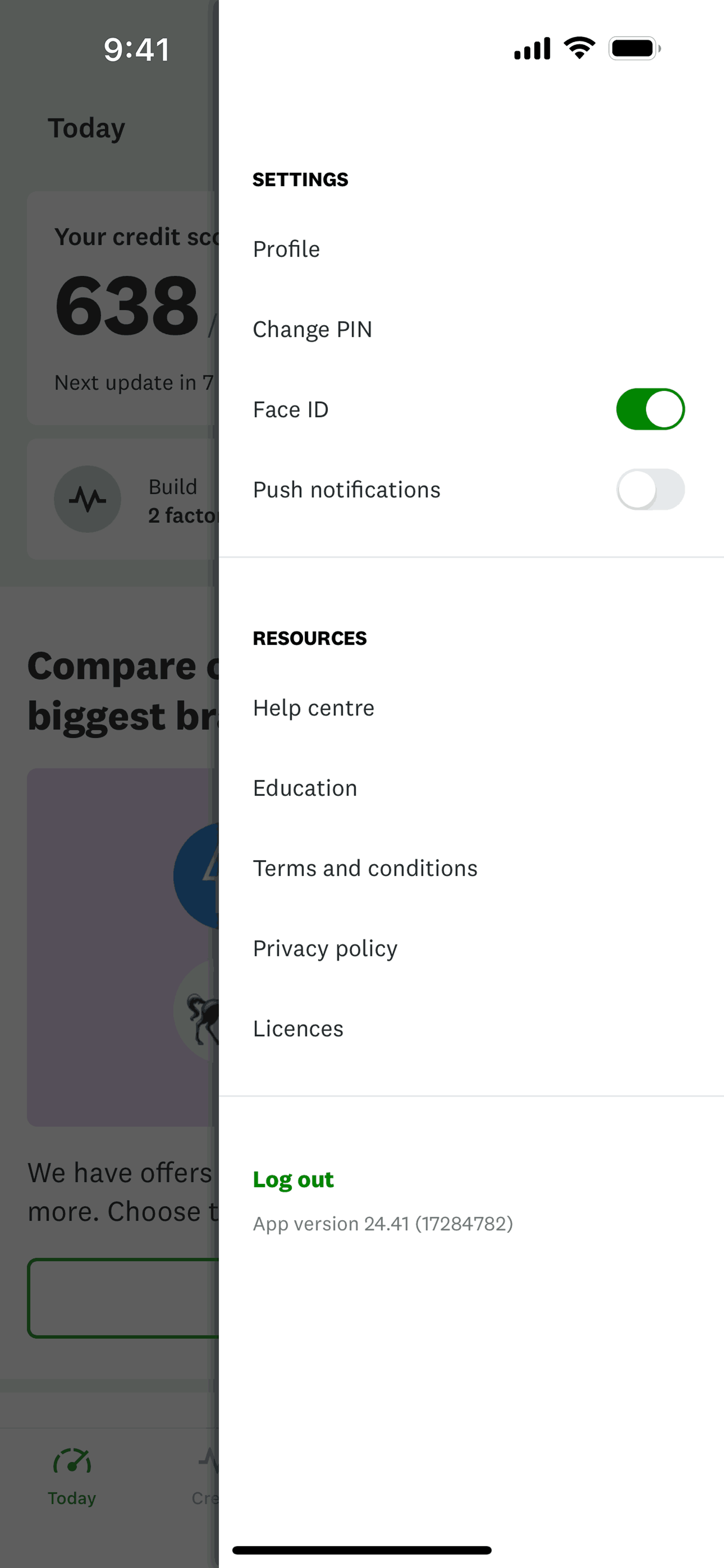 Credit Karma iOS Finance interface screenshot 6