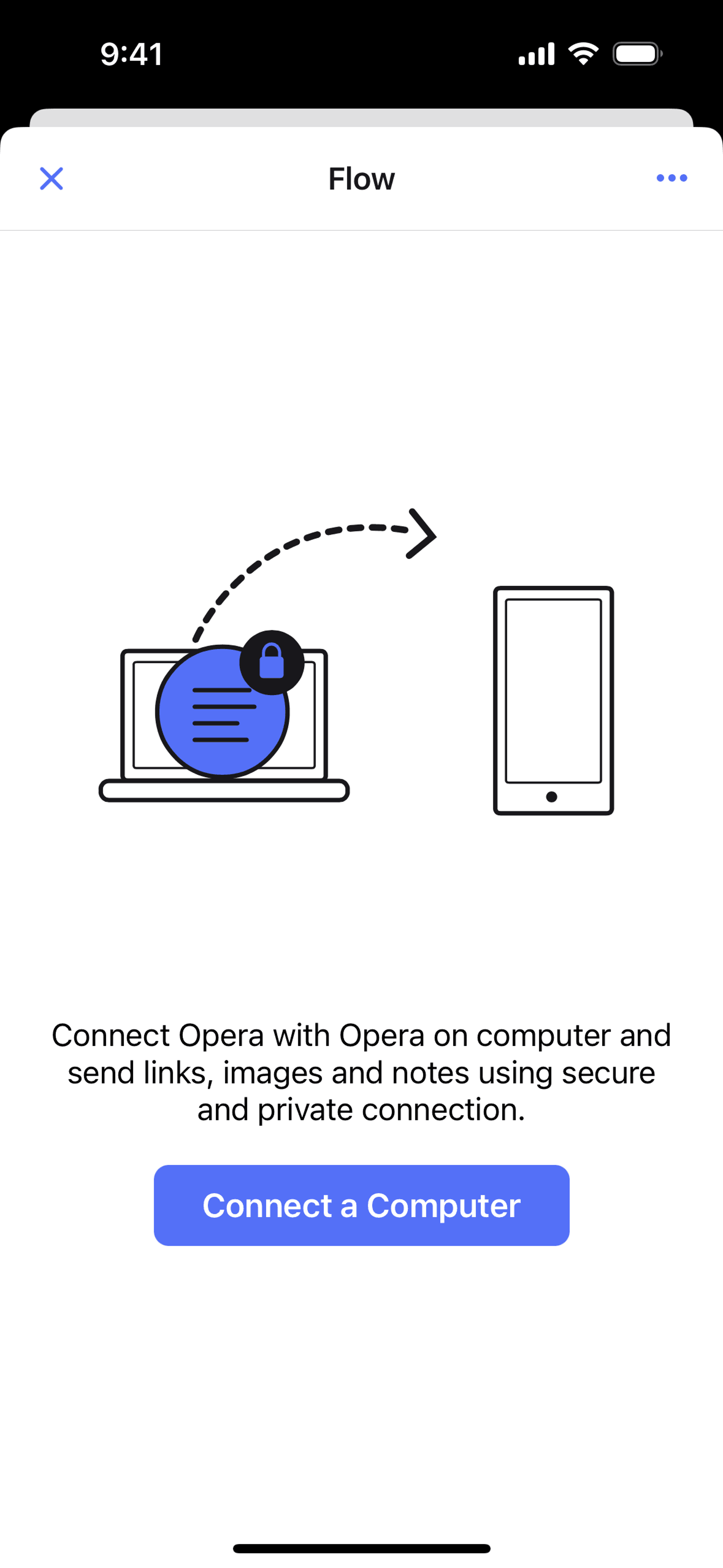 Opera iOS Utilities interface screenshot 9