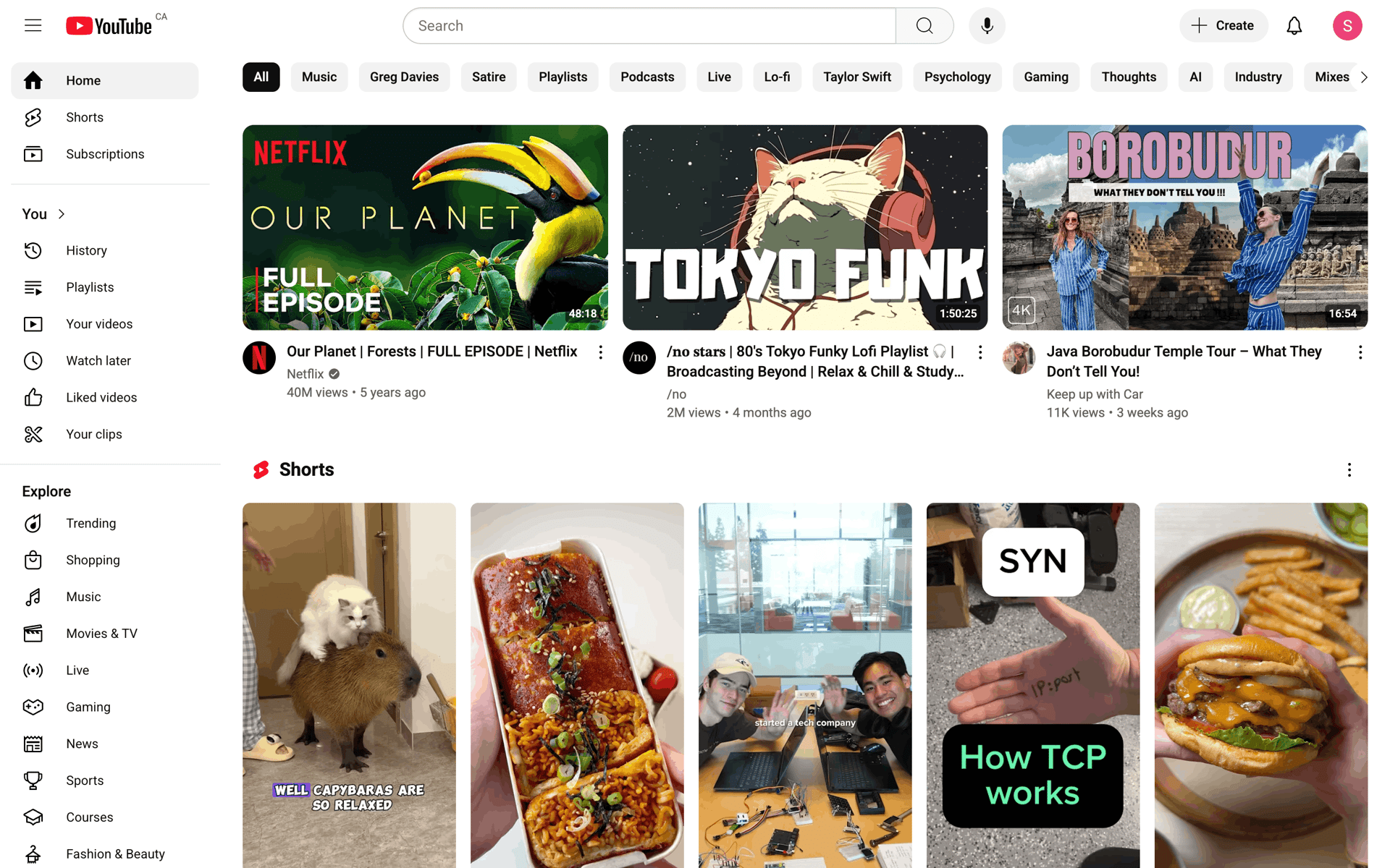 YouTube Web Photo & Video interface screenshot 3