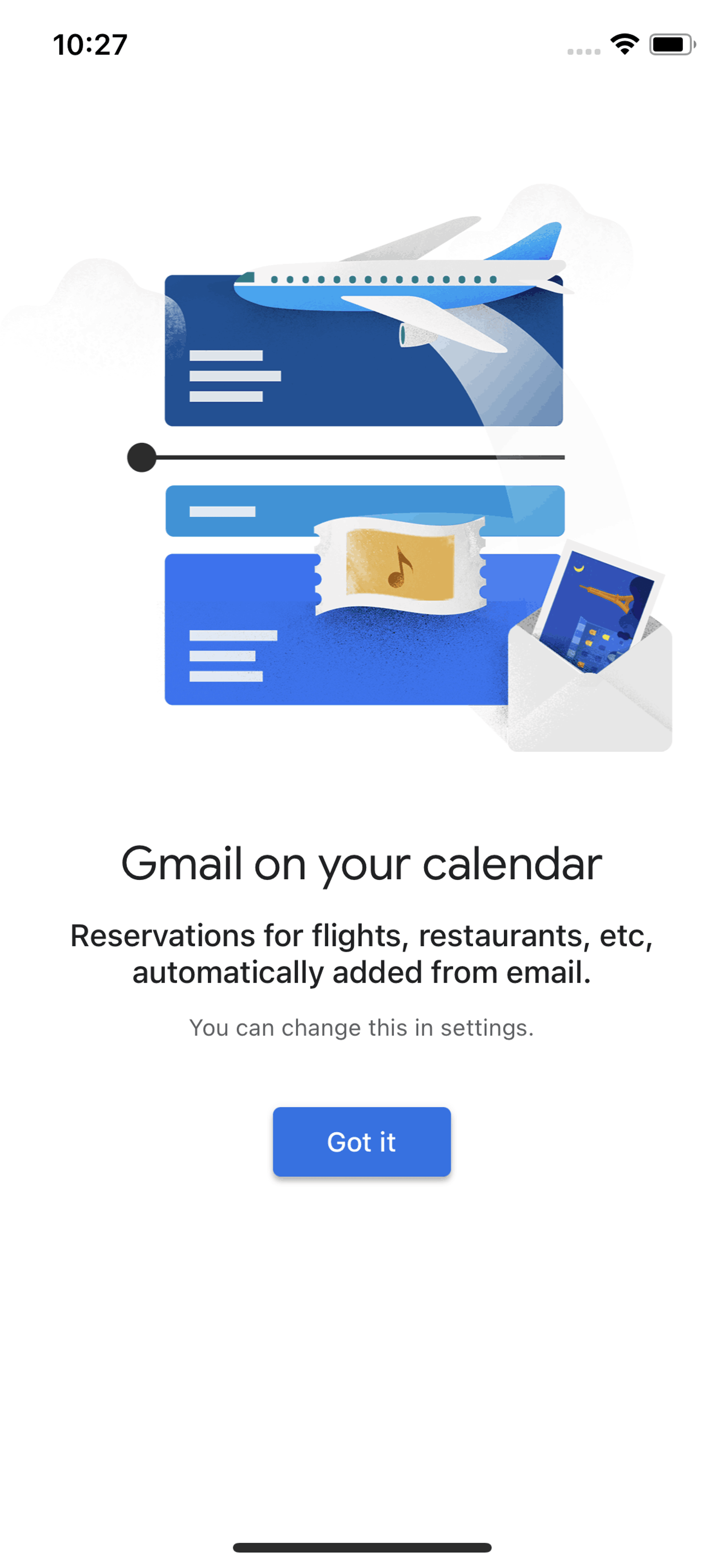 Google Calendar iOS Productivity interface screenshot 3