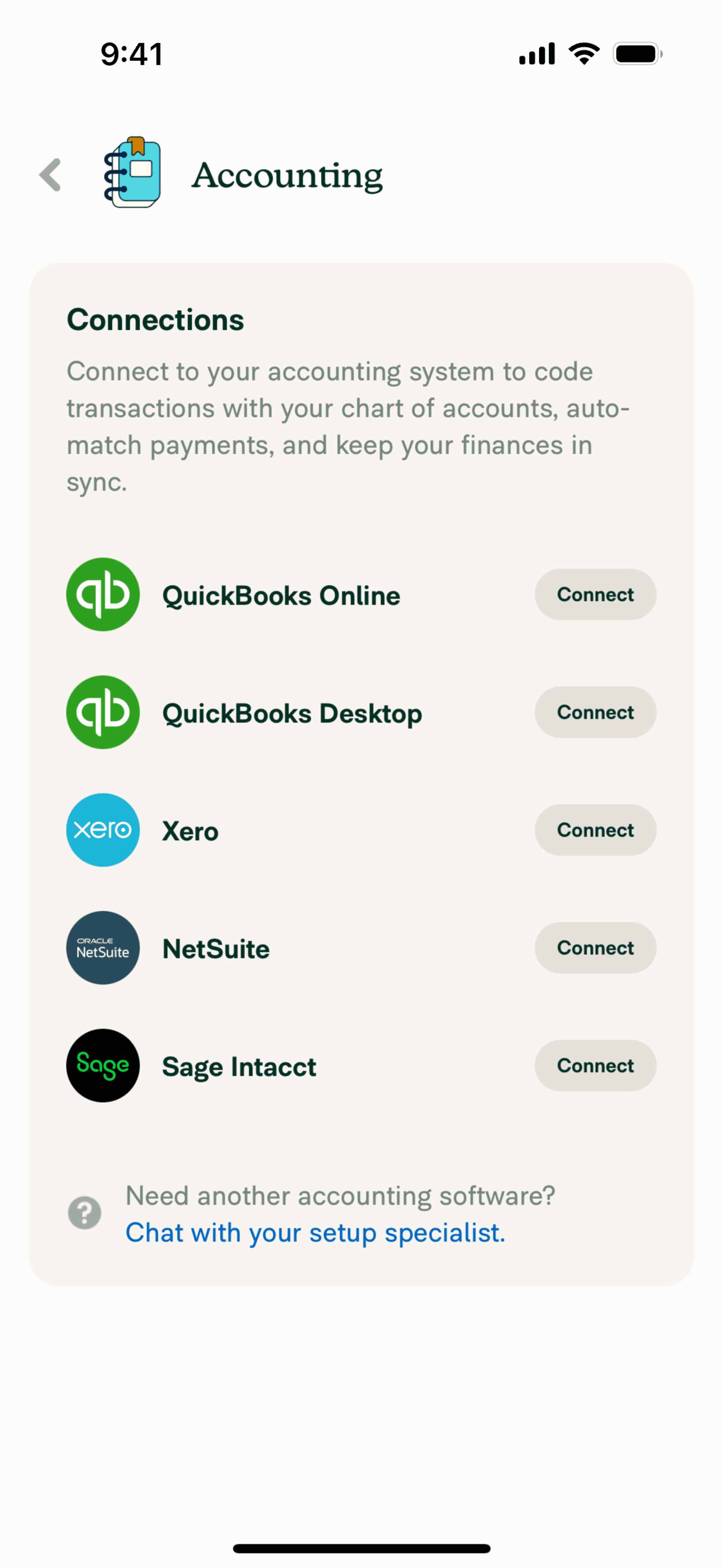 Expensify iOS Finance interface screenshot 17