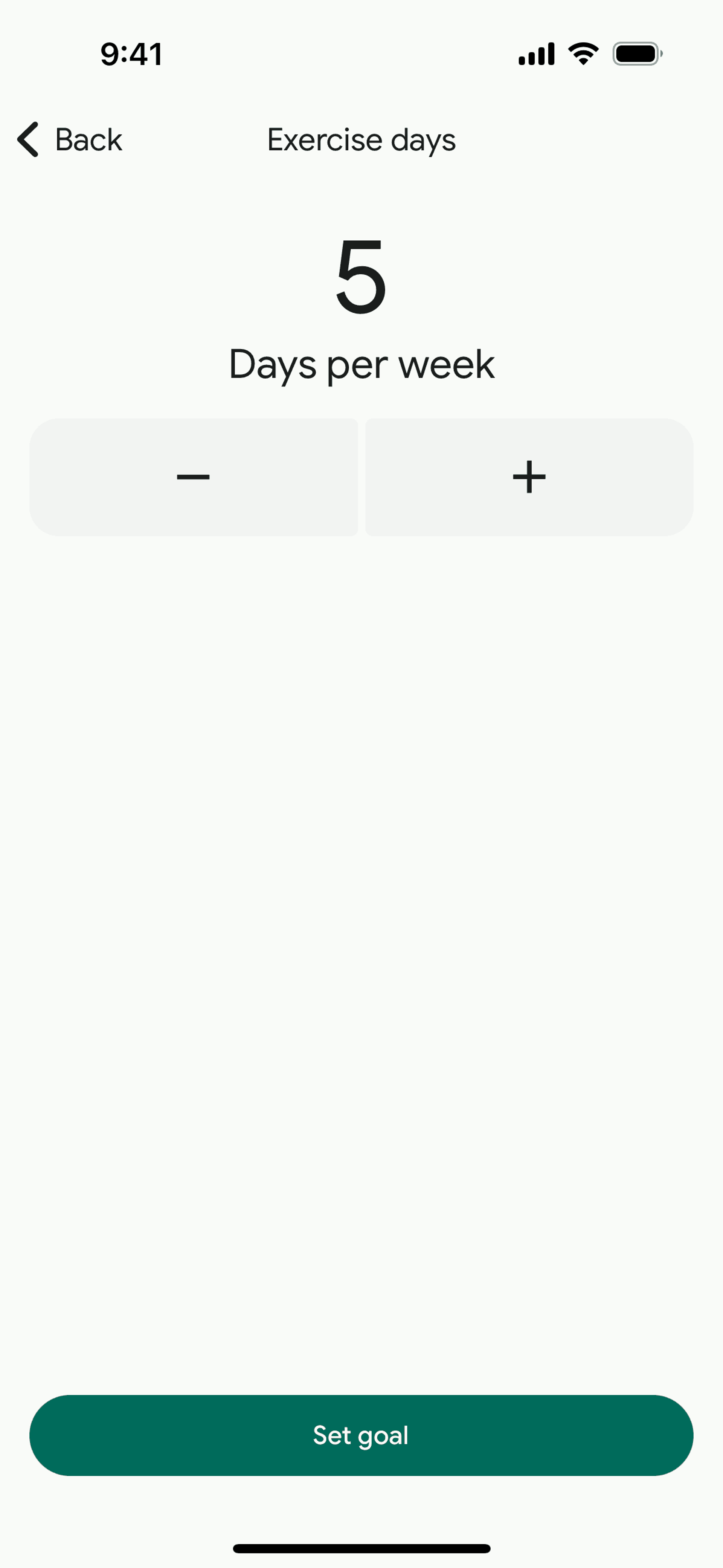 Fitbit iOS Health & Fitness interface screenshot 10