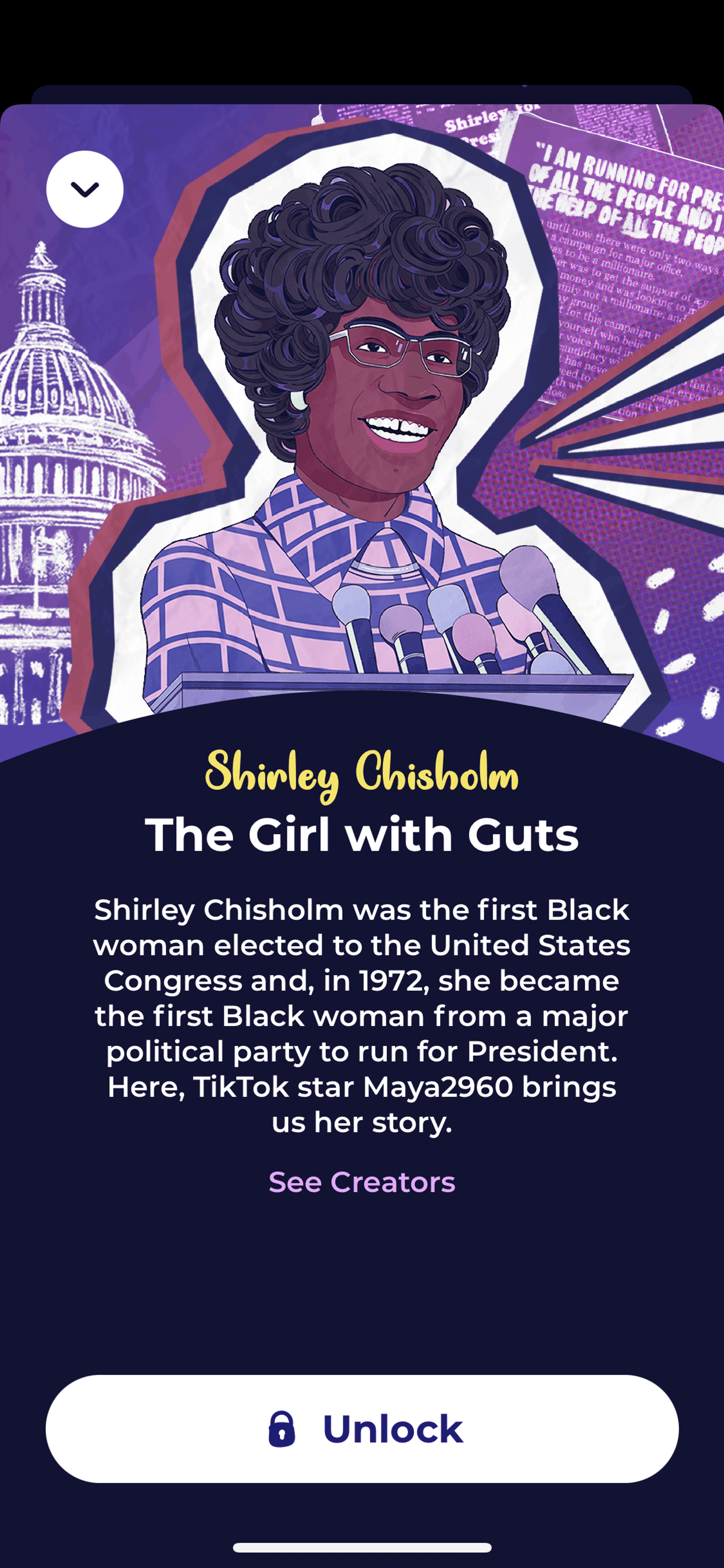 Rebel Girls iOS Lifestyle interface screenshot 9