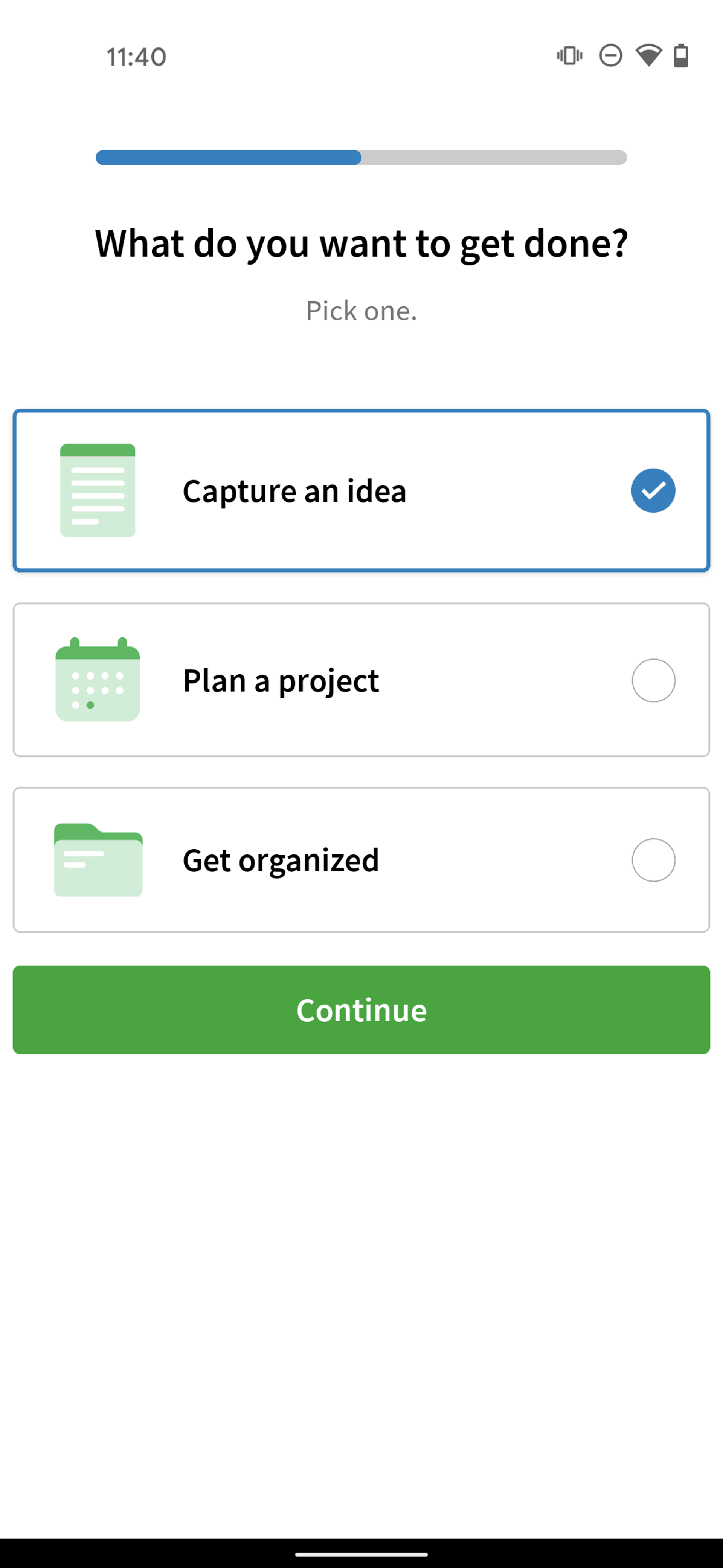 Evernote Android Productivity interface screenshot 14
