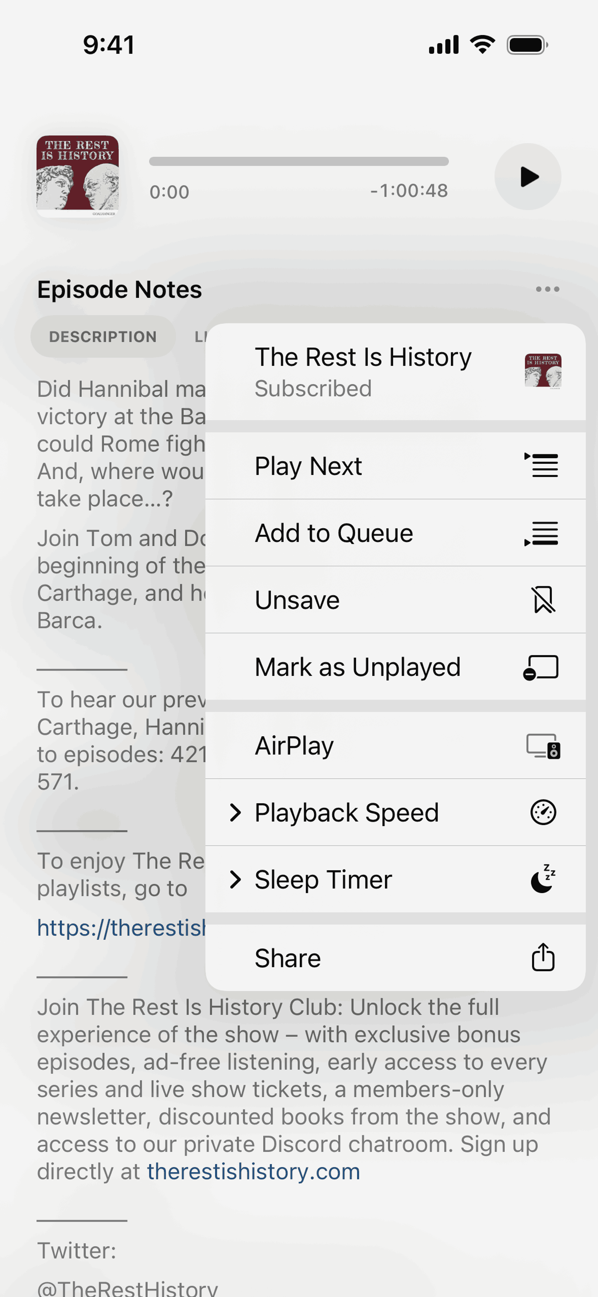Neuecast iOS News interface screenshot 21