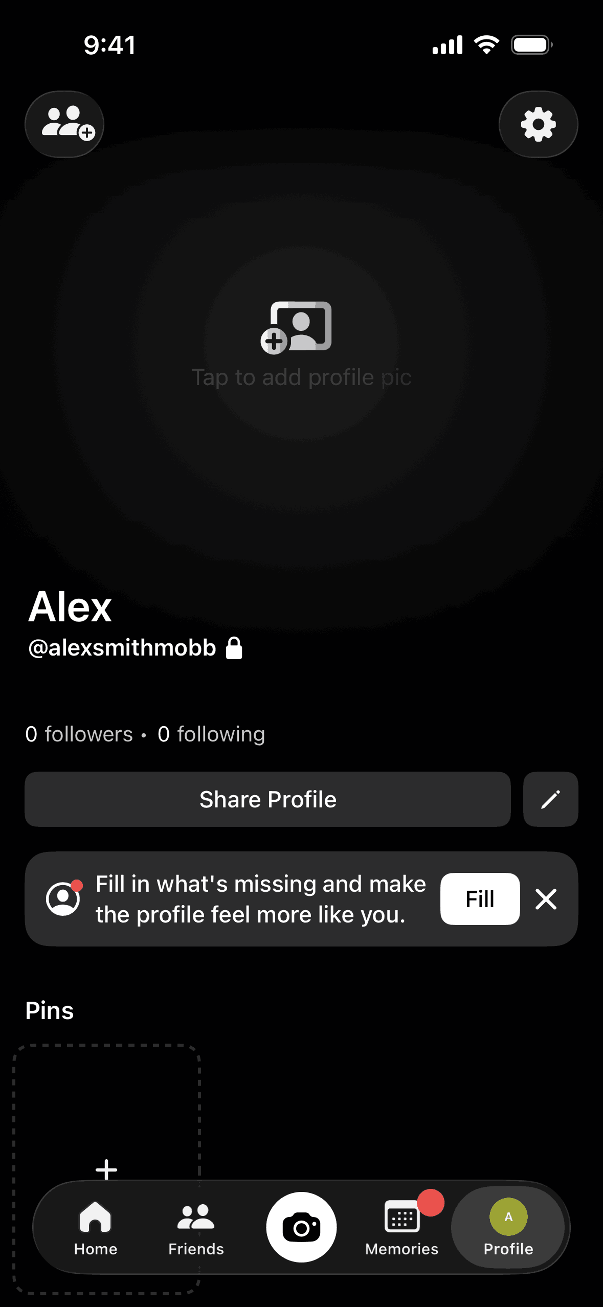 BeReal. iOS Photo & Video interface screenshot 24