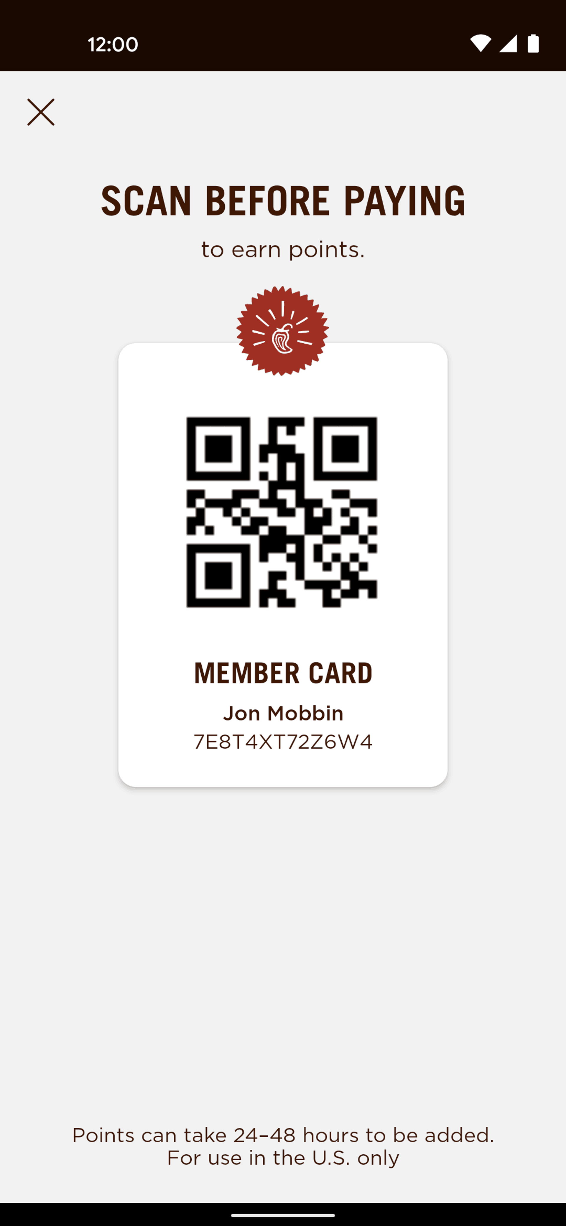 Chipotle Android Food & Drink interface screenshot 20