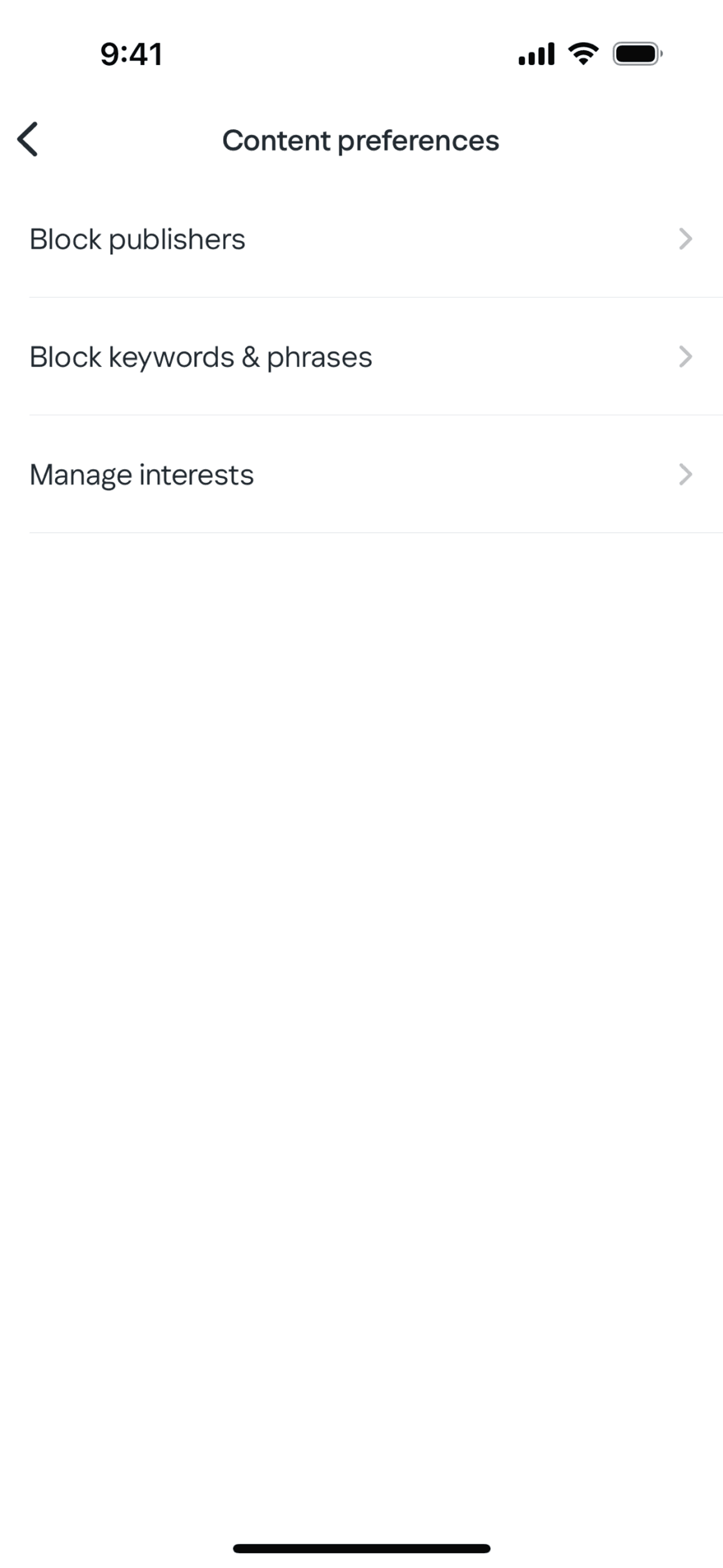 Yahoo News iOS News interface screenshot 2