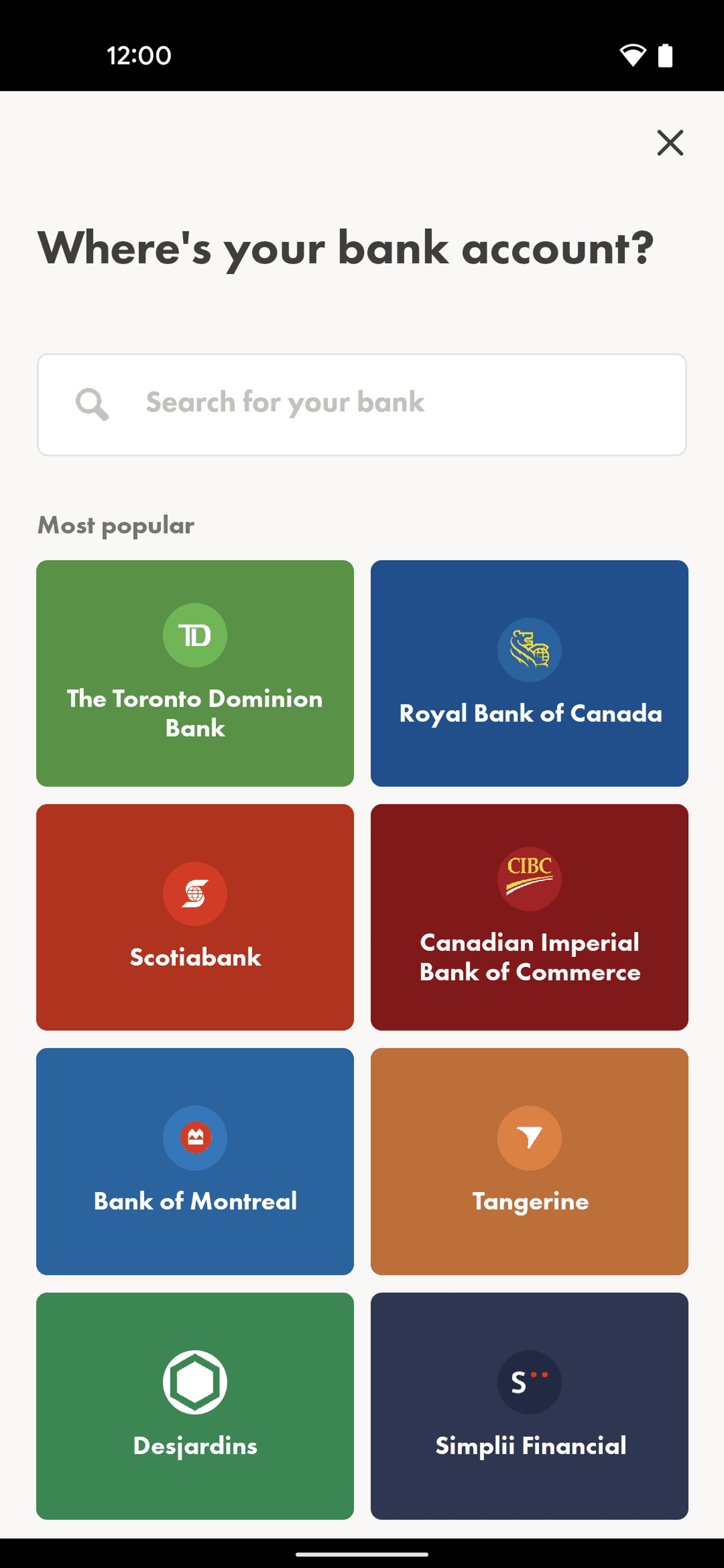 Wealthsimple Invest Android Finance interface screenshot 16