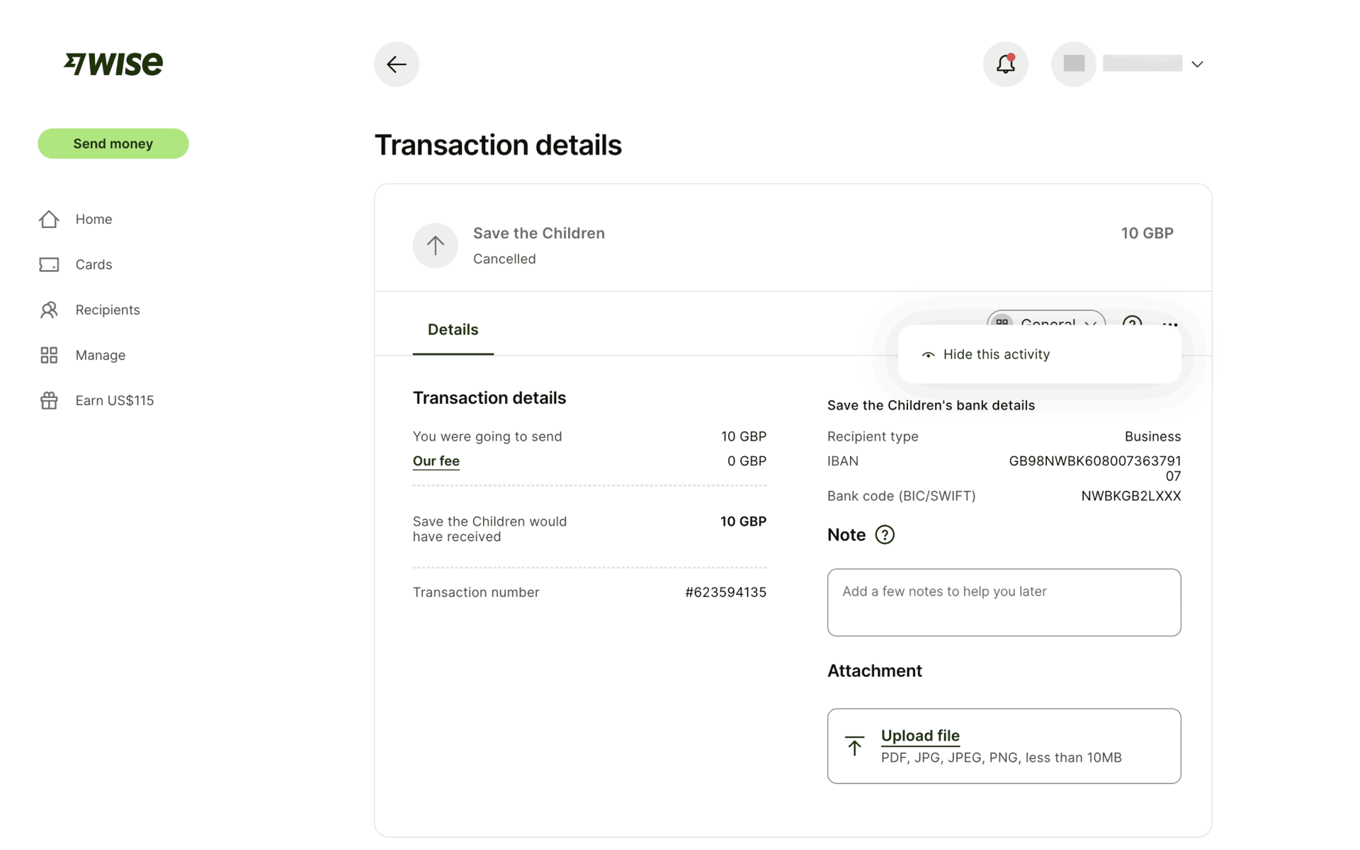 Wise Web Finance interface screenshot 22