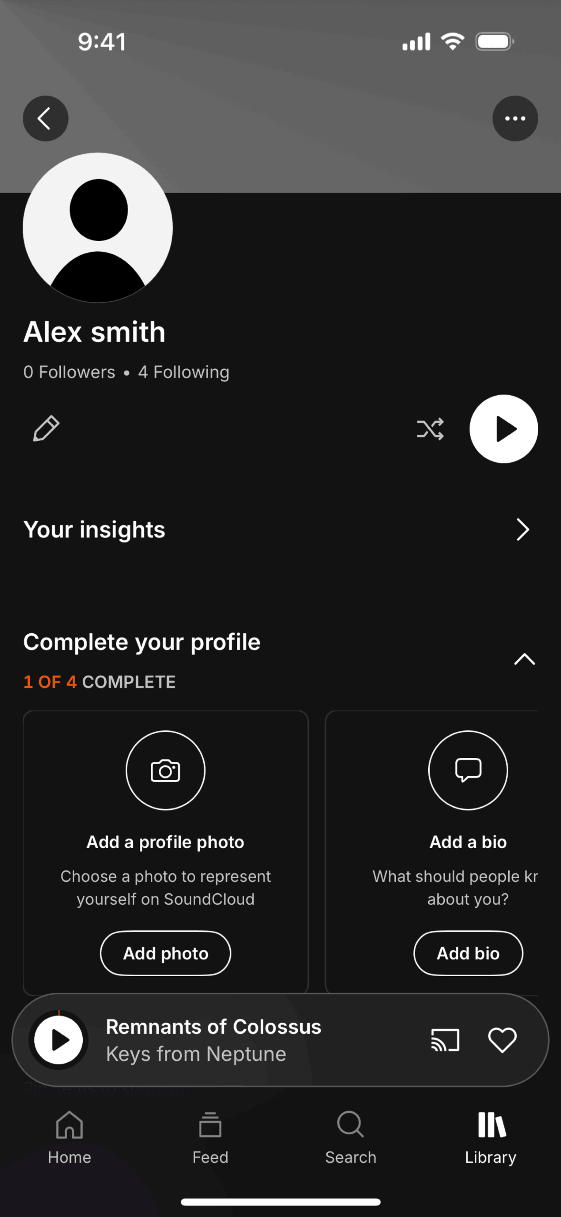 SoundCloud iOS Music & Audio interface screenshot 13