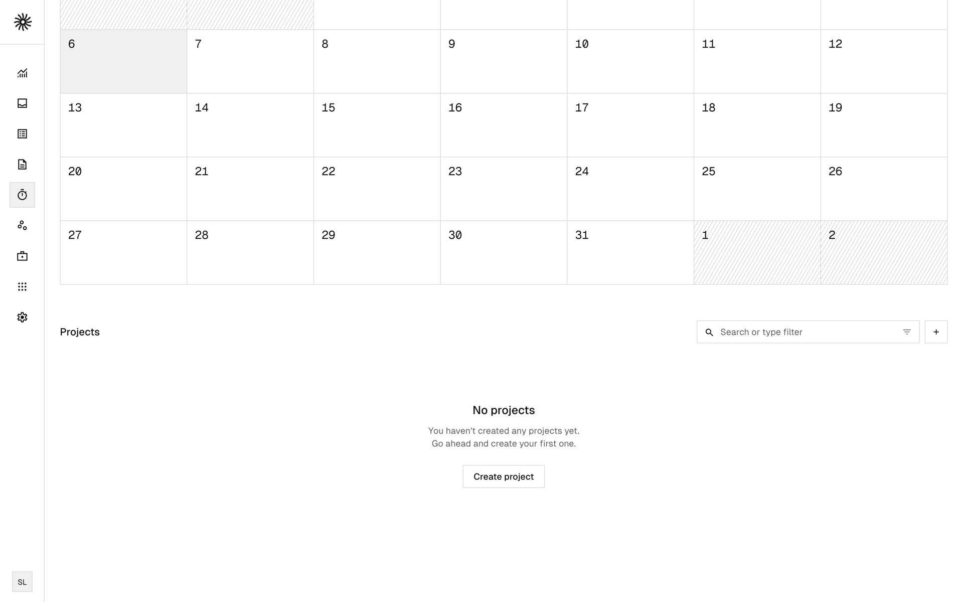 Midday Web Finance interface screenshot 17