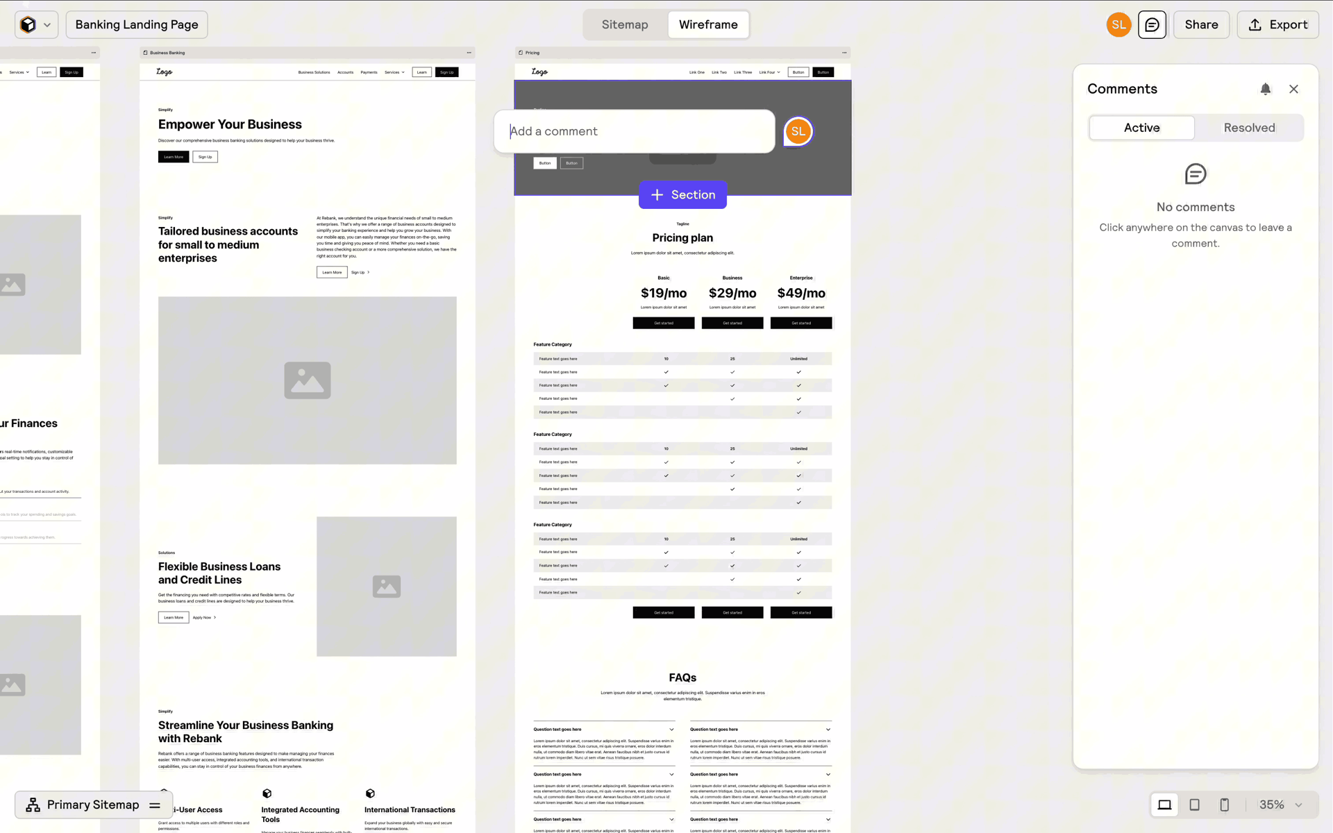 Relume Web AI interface screenshot 10
