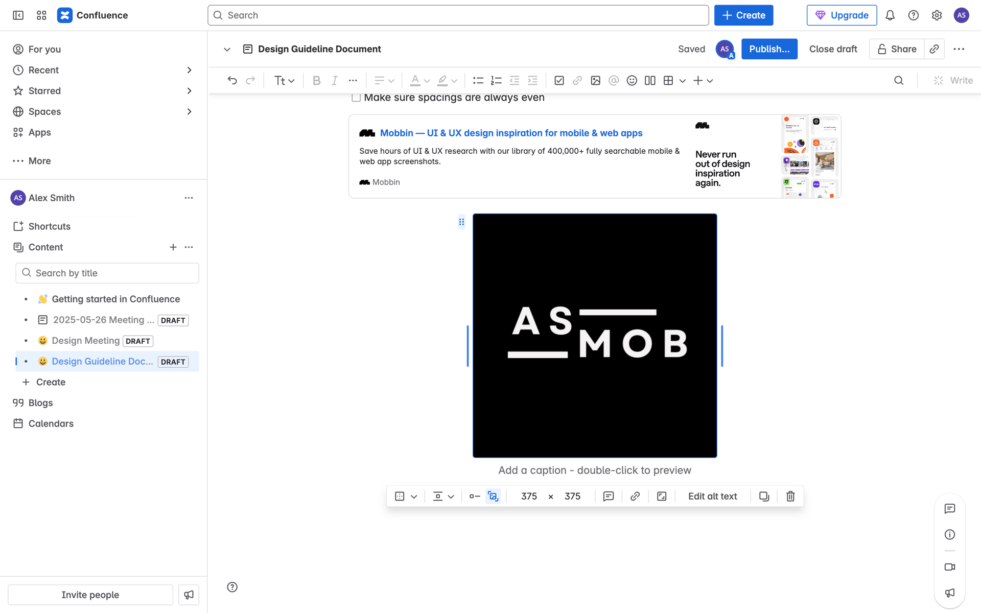 Confluence Web Collaboration interface screenshot 19
