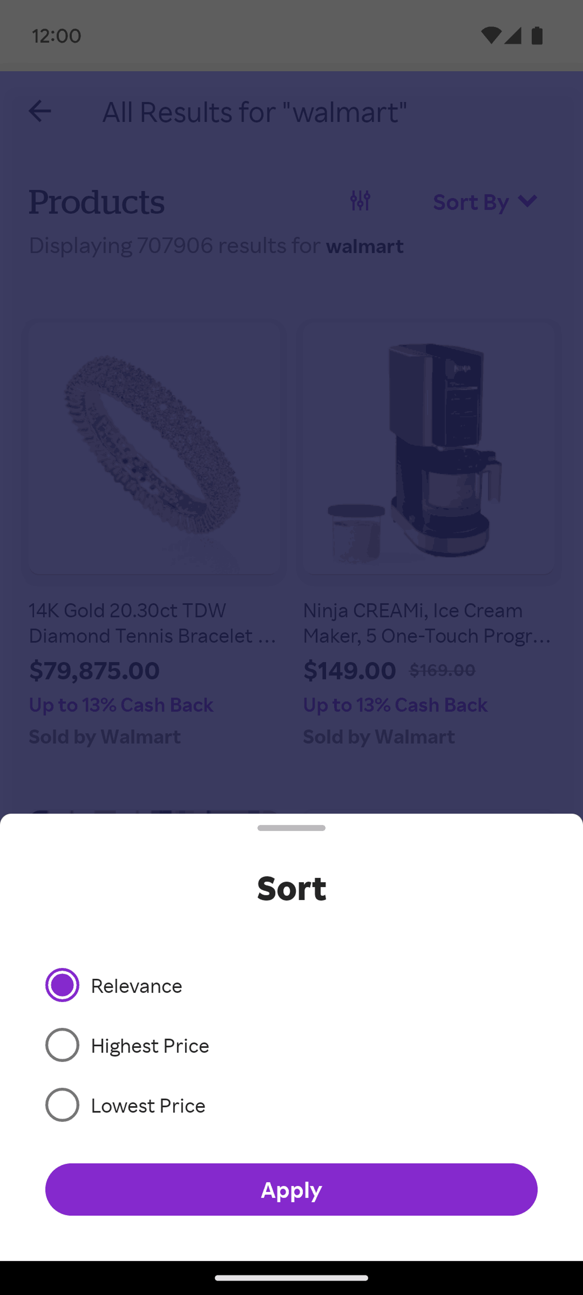 Rakuten Android Shopping interface screenshot 13